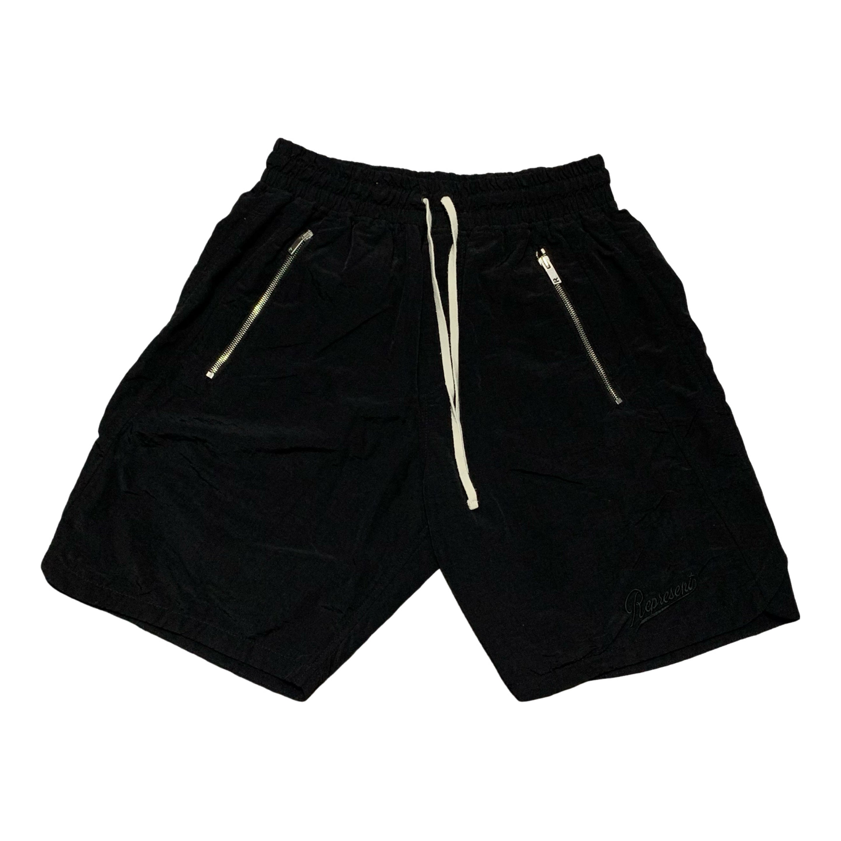 Represent Large Shorts Black Bottoms