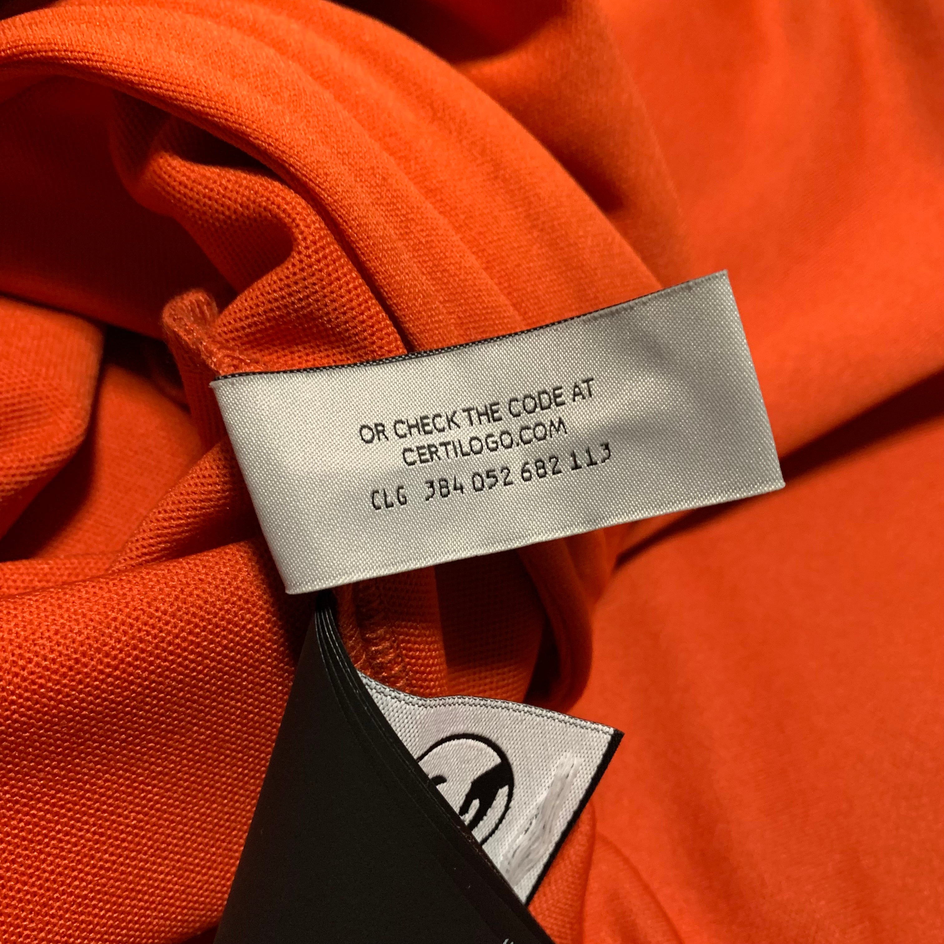 Palm Angels Small Classic Track Jacket Orange