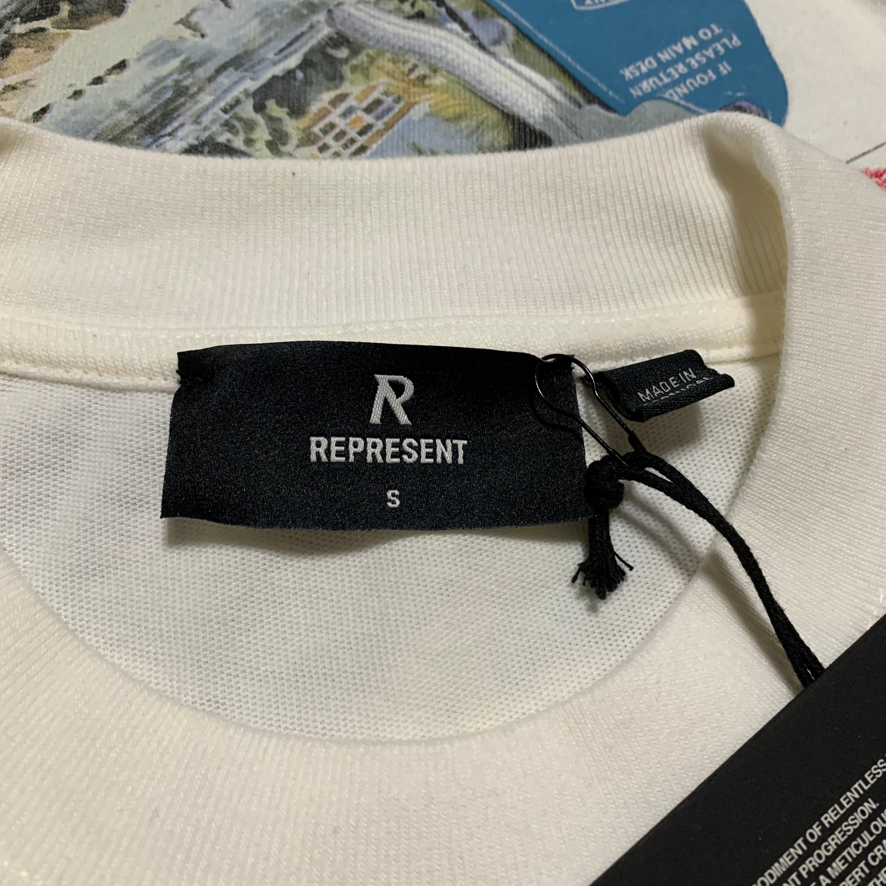 Represent Small Girls Of Summer Flat White Tee