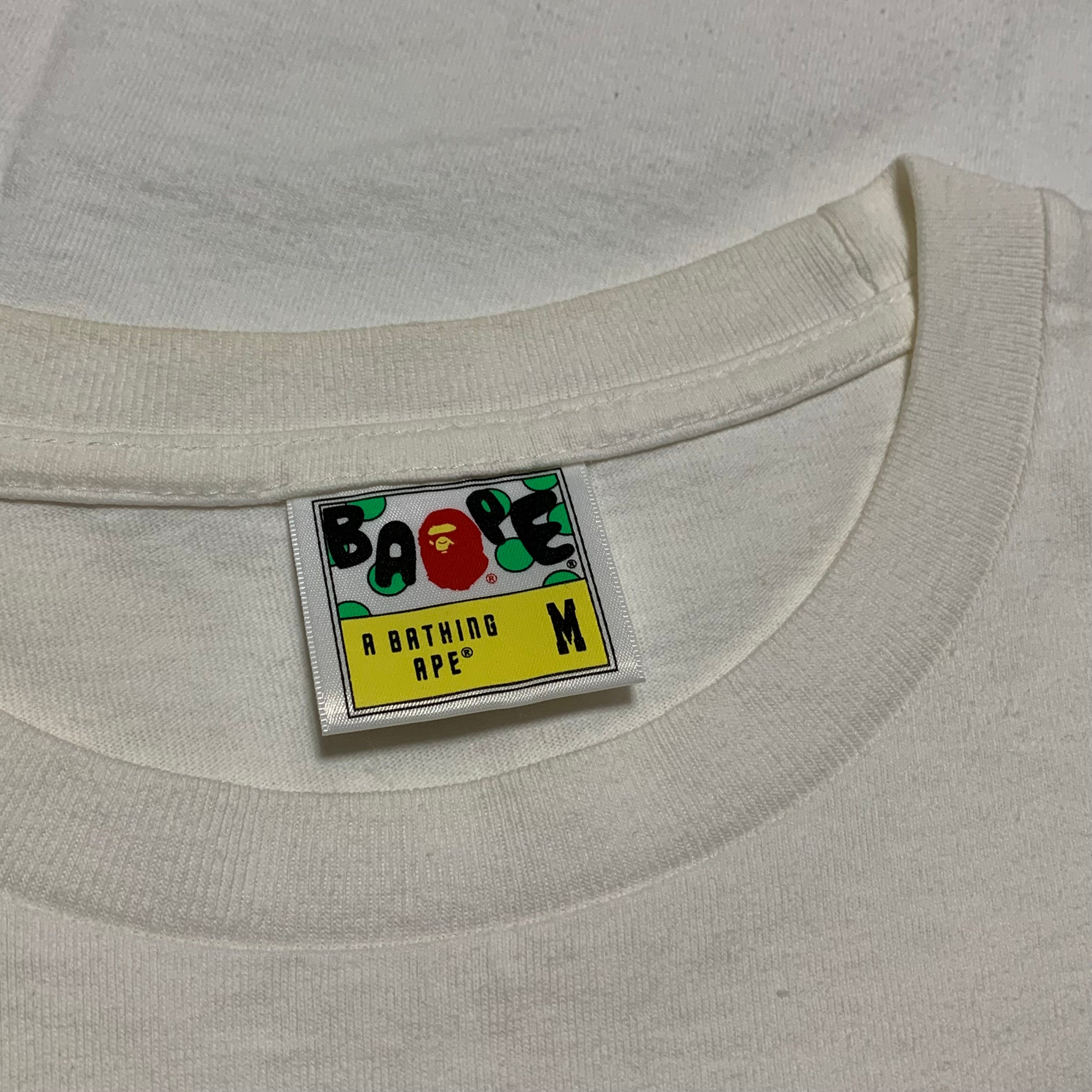 Bape Medium 27th Anniversary Foil White Tee A Bathing Ape 2020