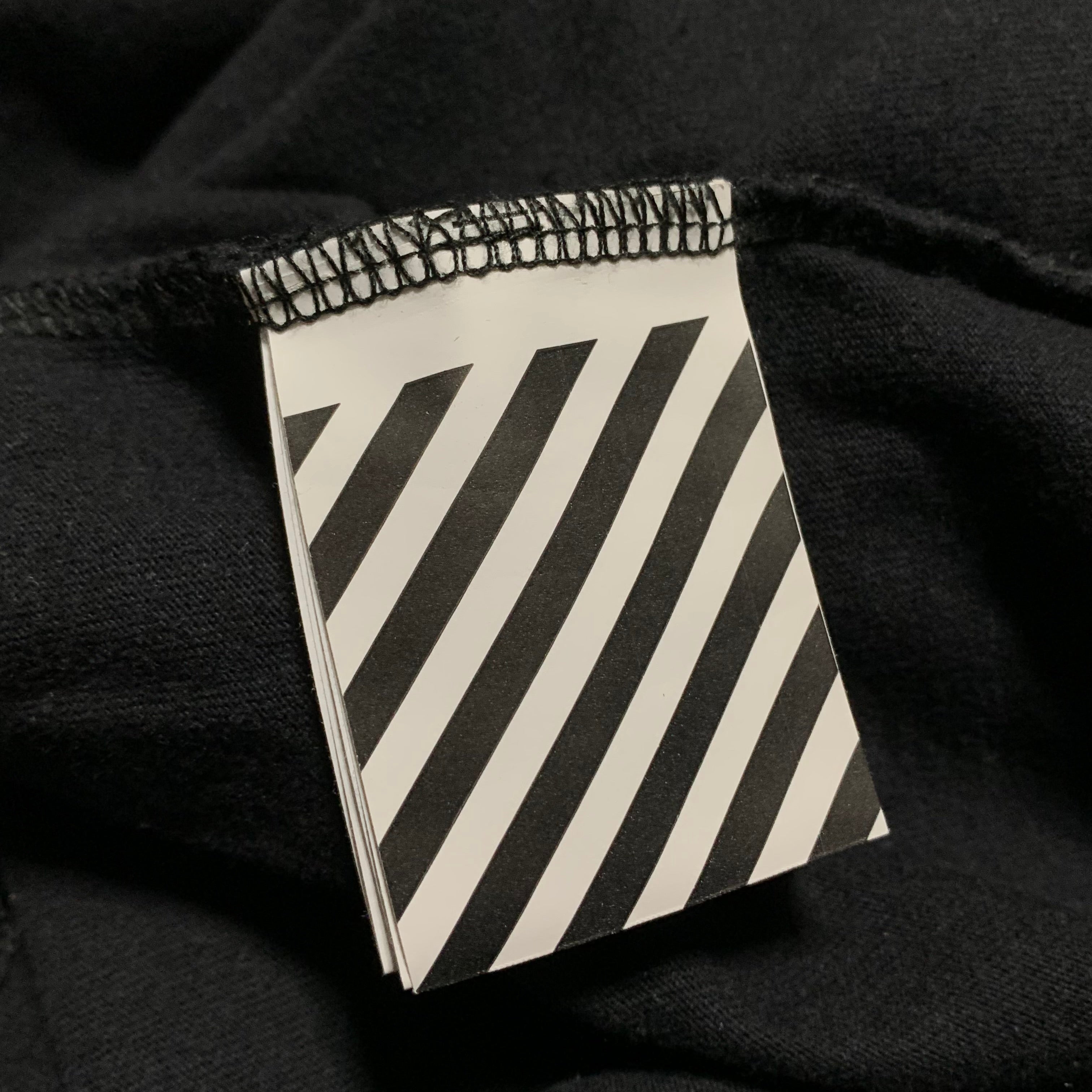 Represent Small Rationalism Black Tee Virgil Abloh