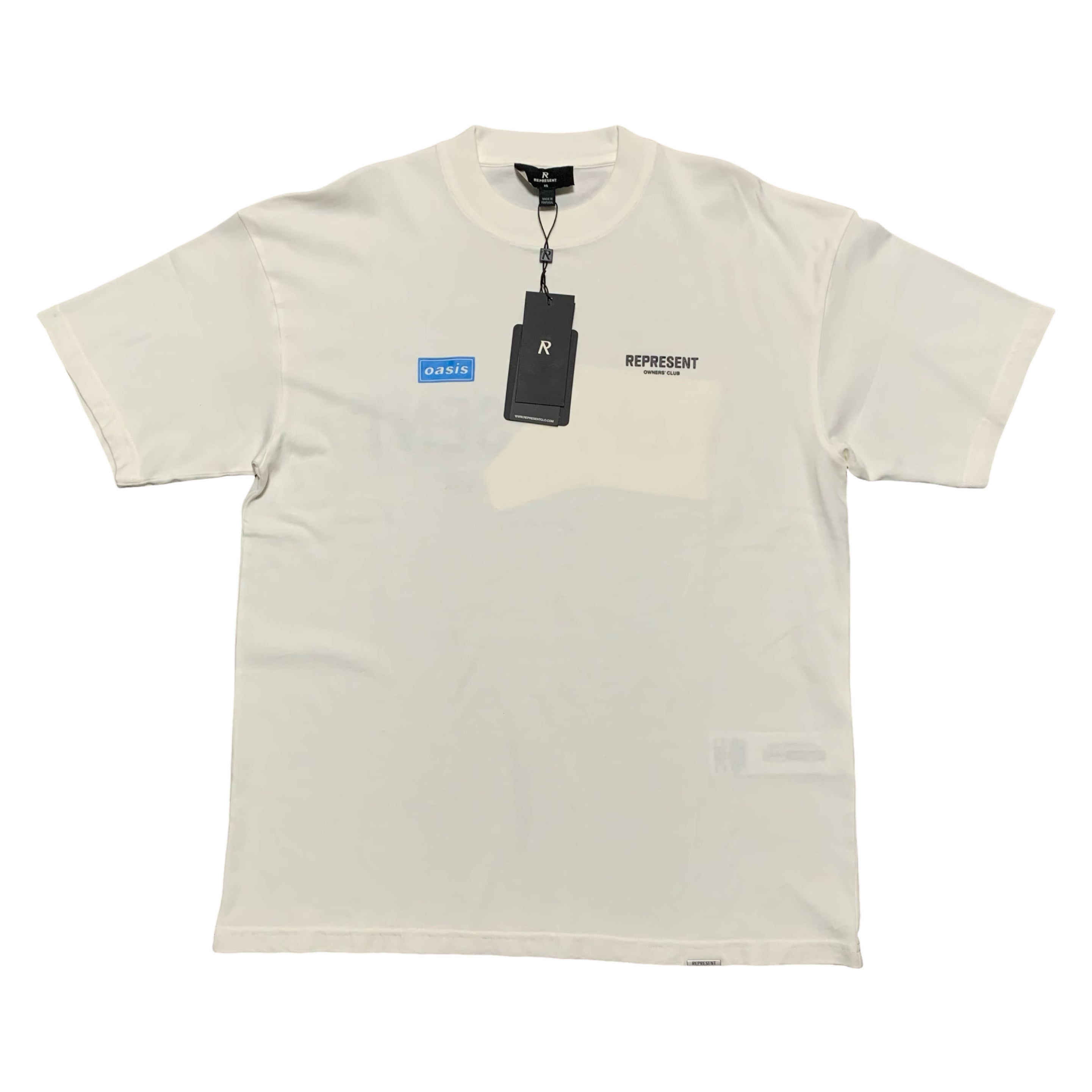 Represent Oasis XS Owners Club Flat White Tee