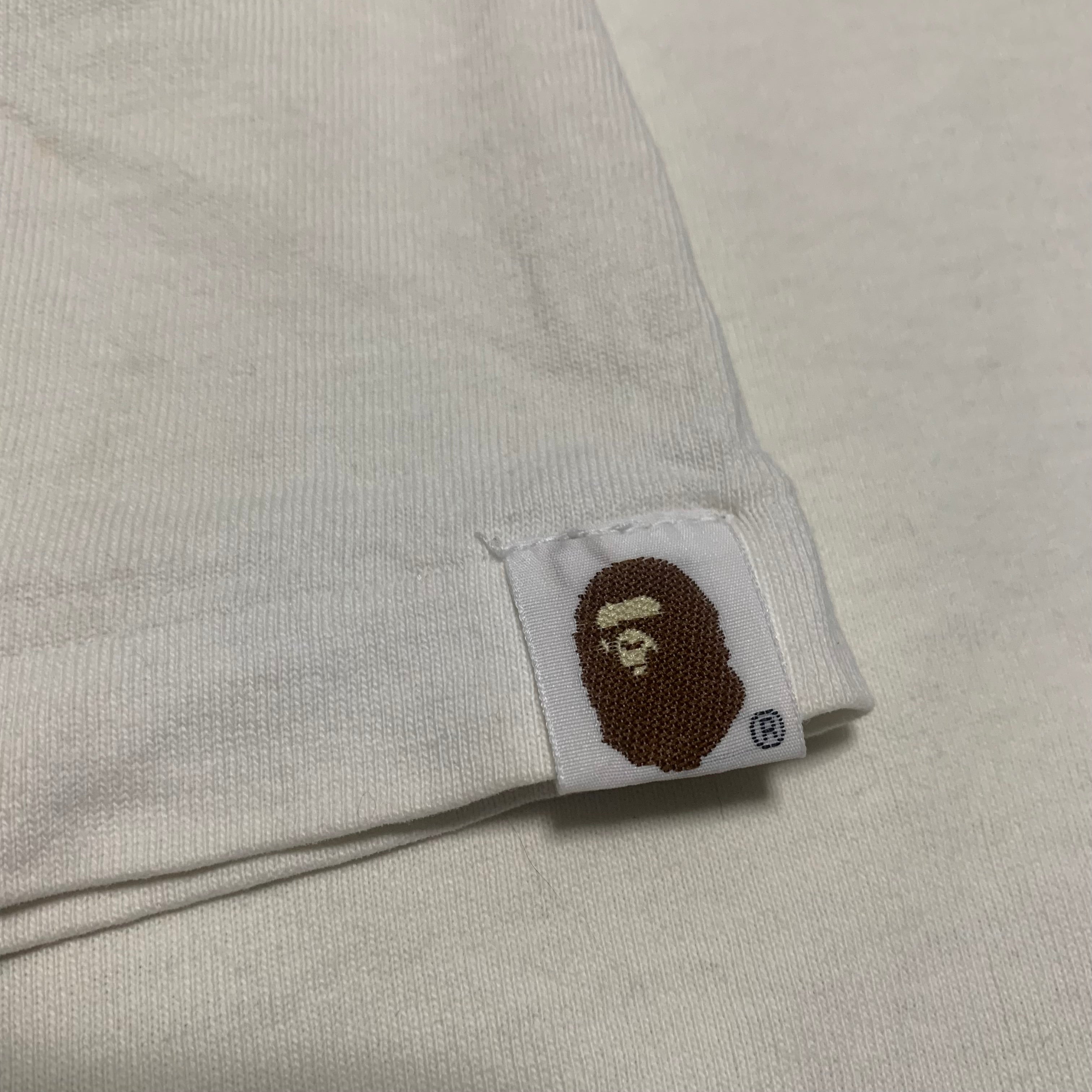 Bape Medium 0 Anniversary Shibuya Store Camo White Tee A Bathing Ape Rare