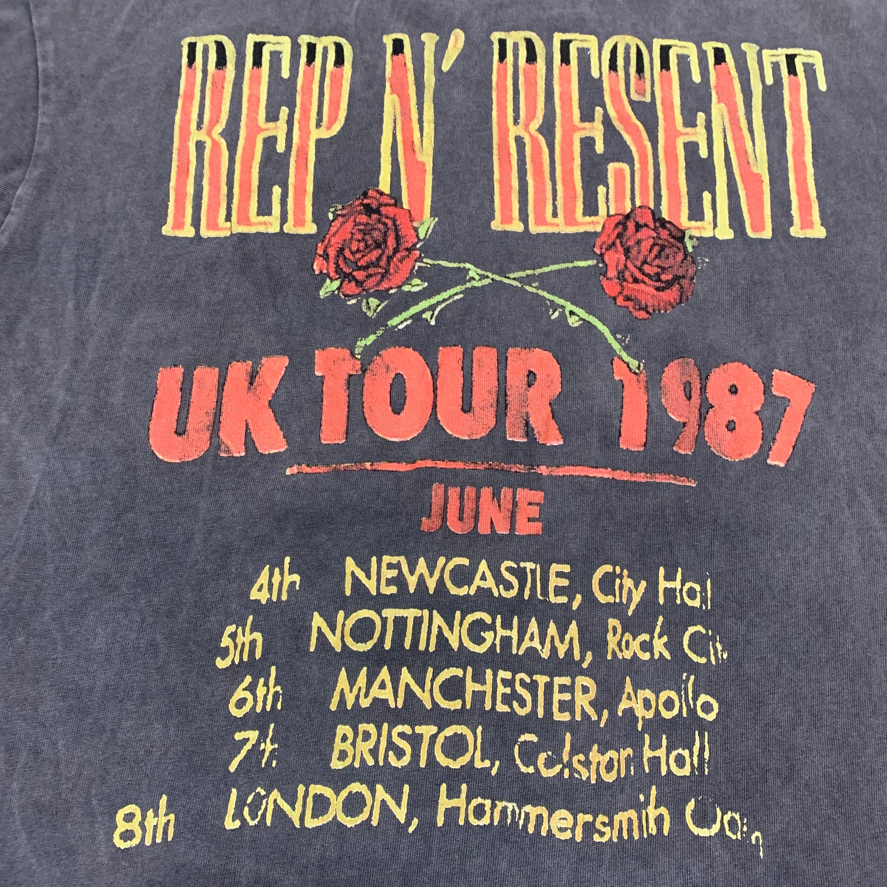 Represent XS Rep N Resent Vintage Grey Tee