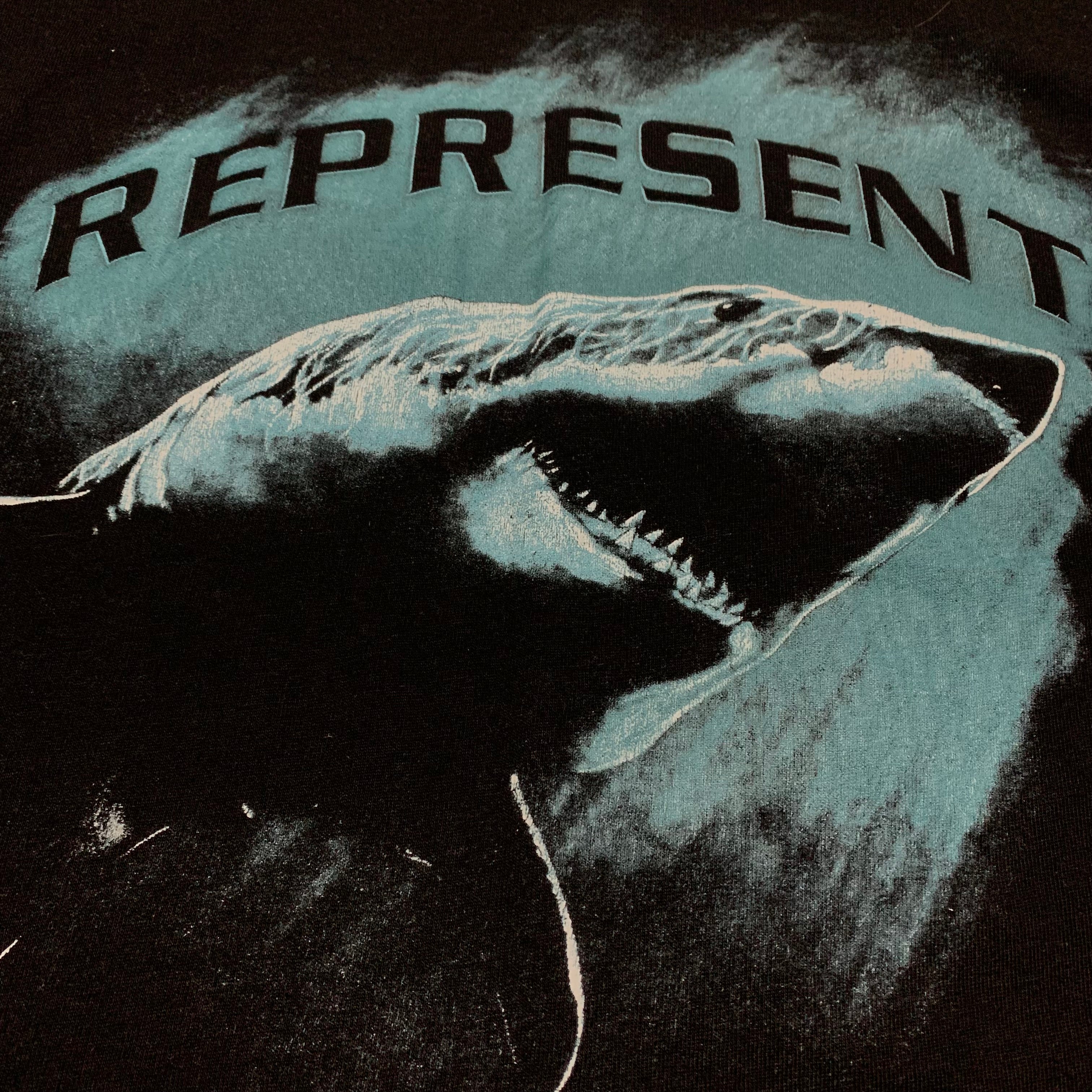 Represent XS Shark Jet Black Tee