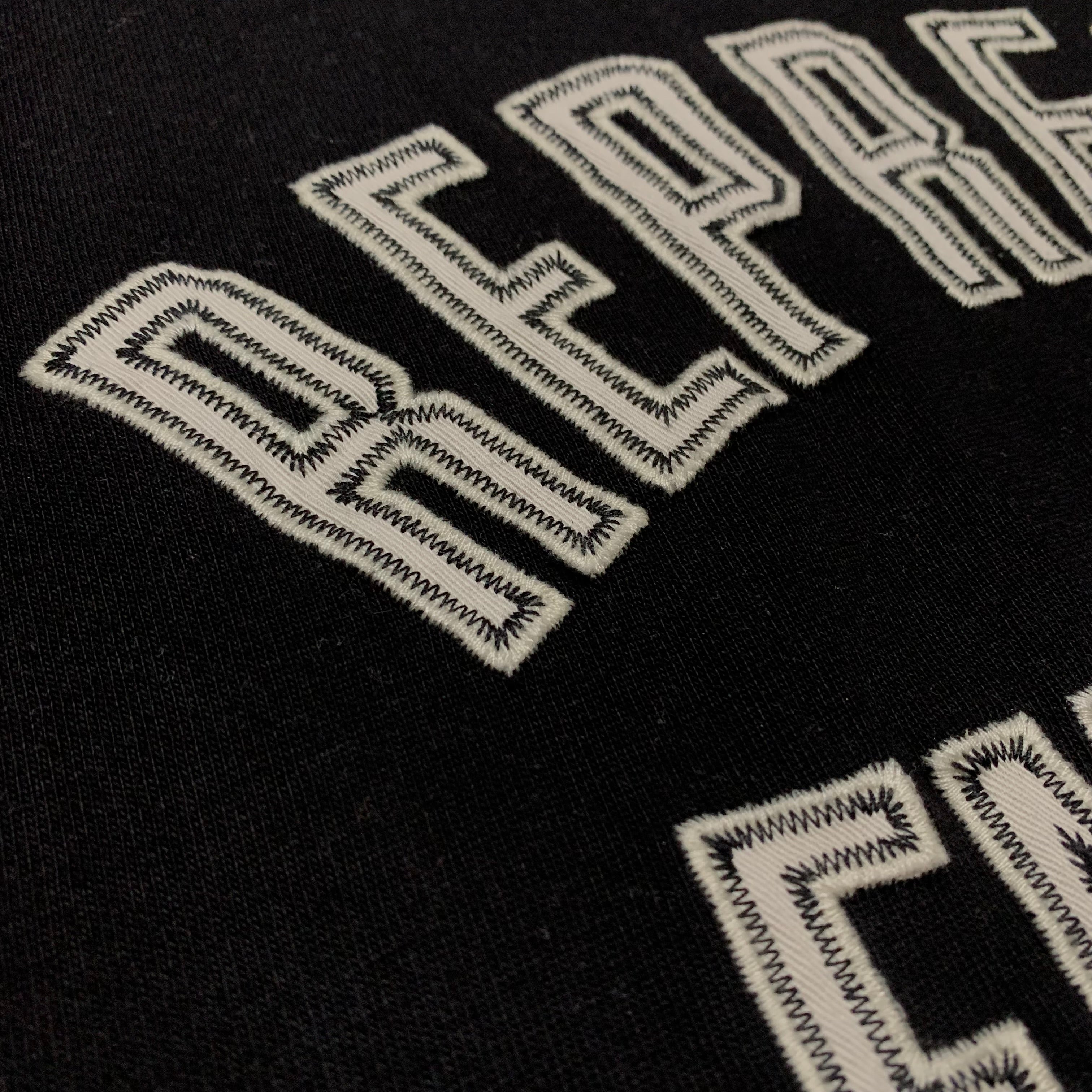 Represent Large Applique England Jet Black Tee