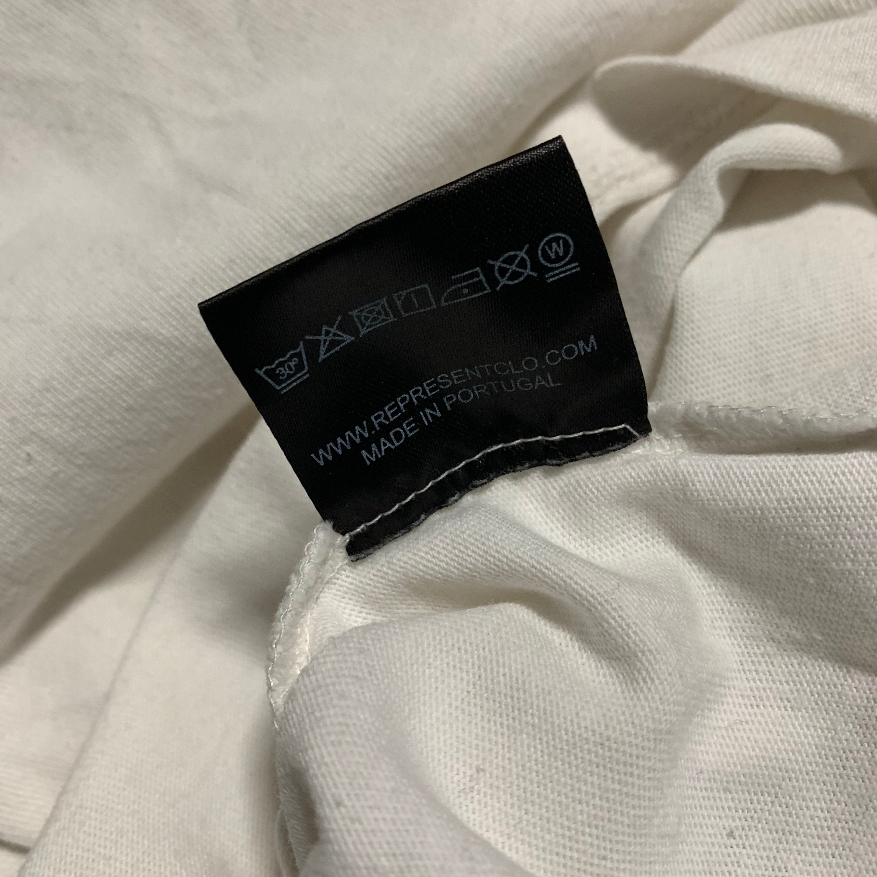 Represent XS Blanks Flat White Tee