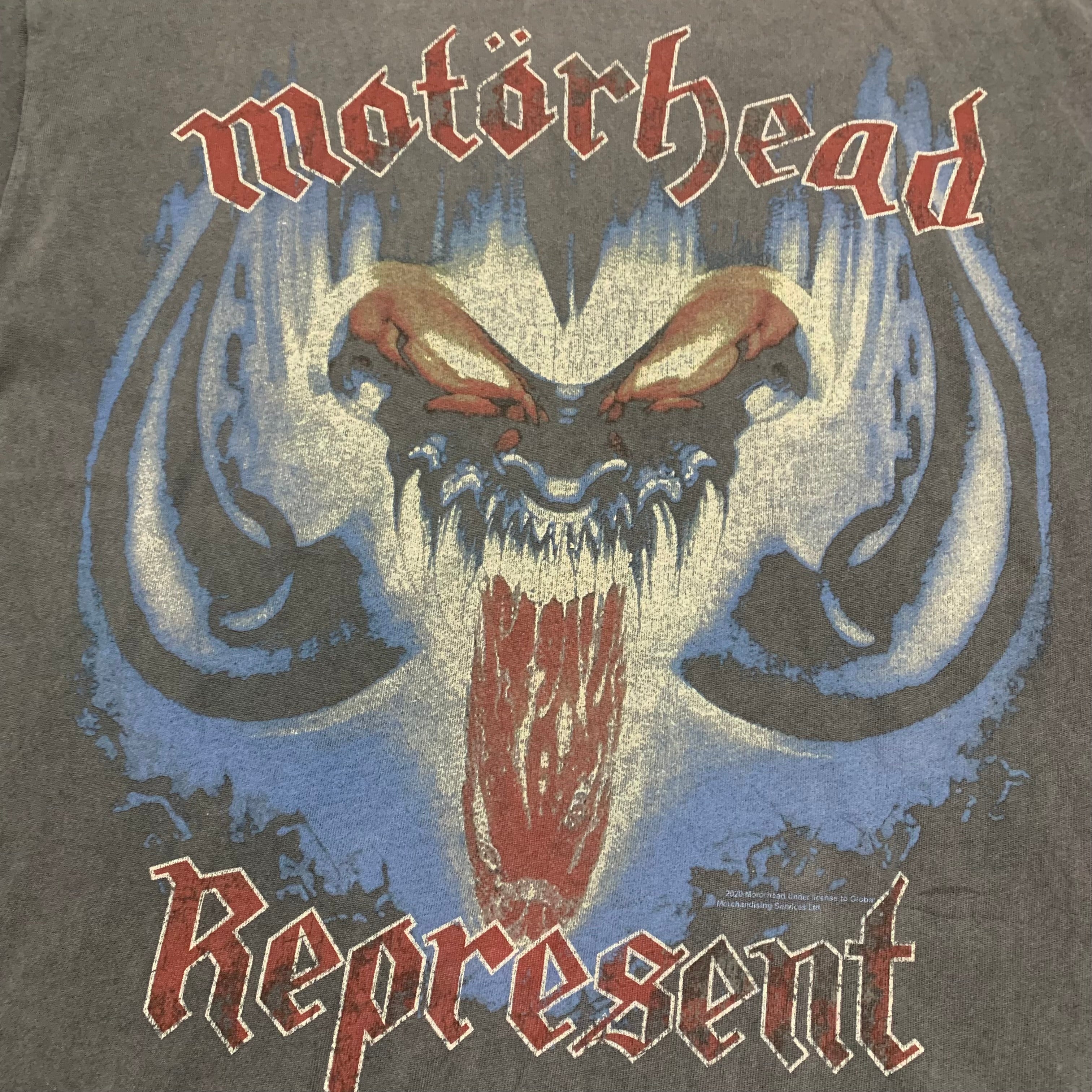 Represent Medium Motorhead Vintage Grey Tee 2020