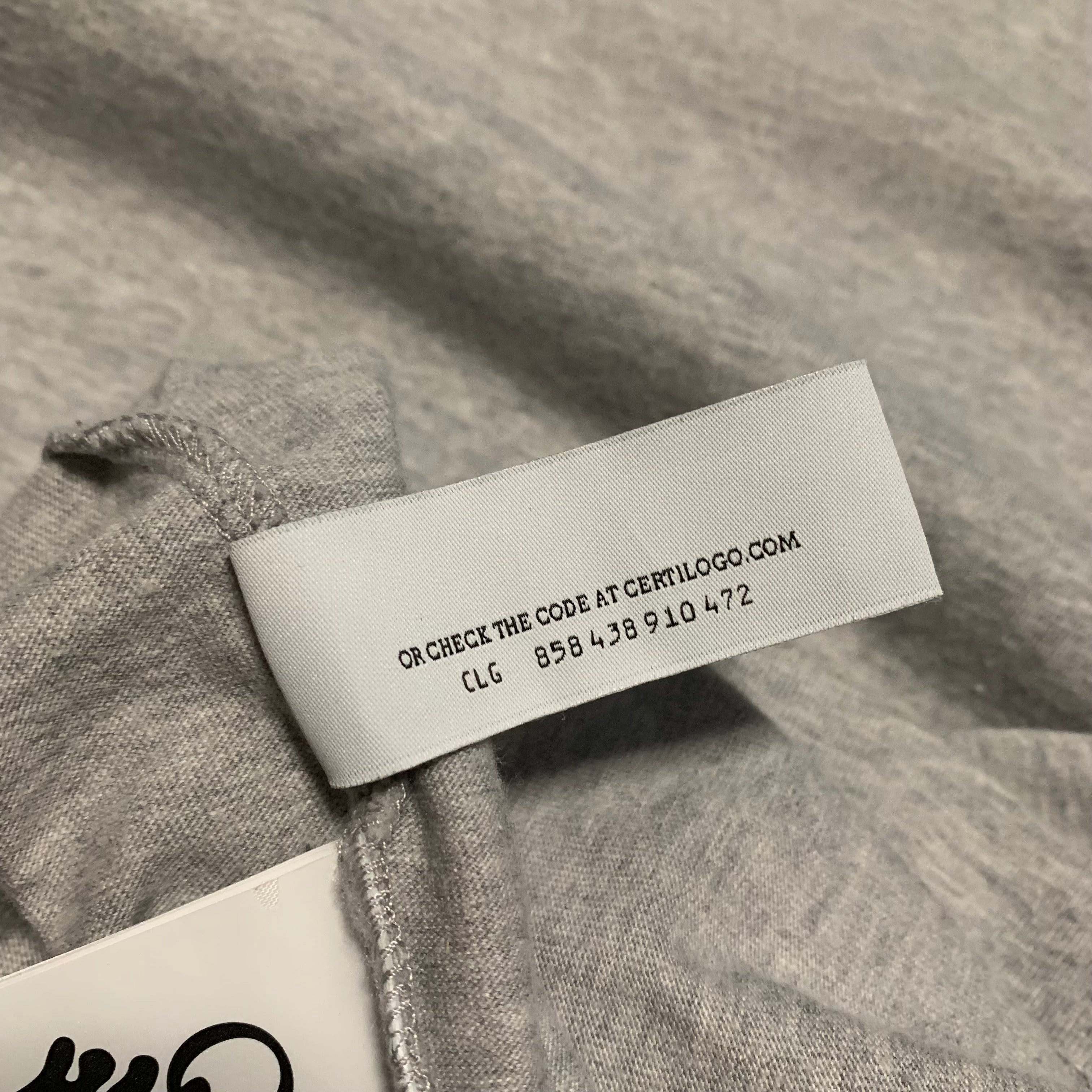 Off White Large Marker Arrows Grey Tee Virgil Abloh