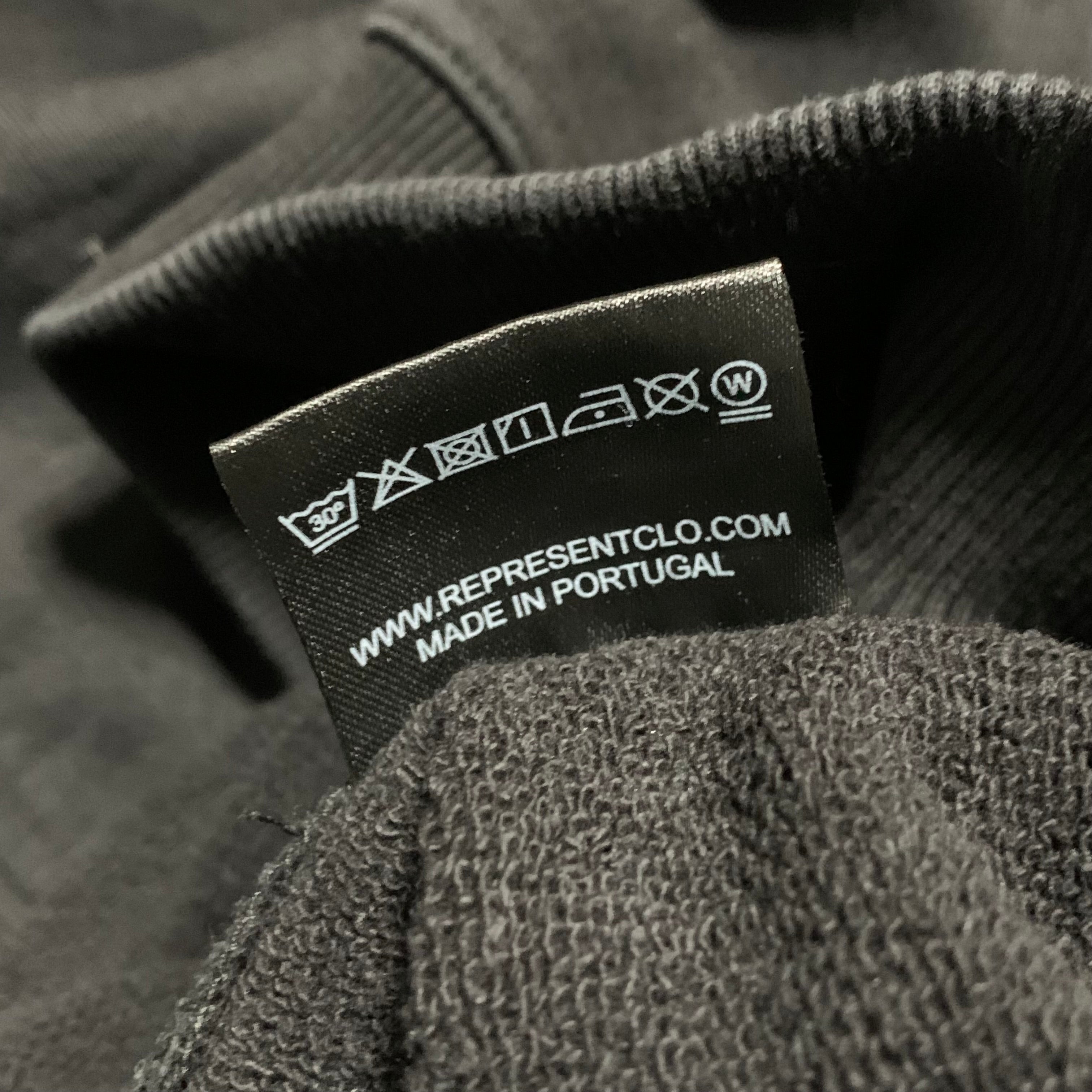 Represent Small Design Studio & Workshop Jet Black Sweater Sweatshirt Crewneck