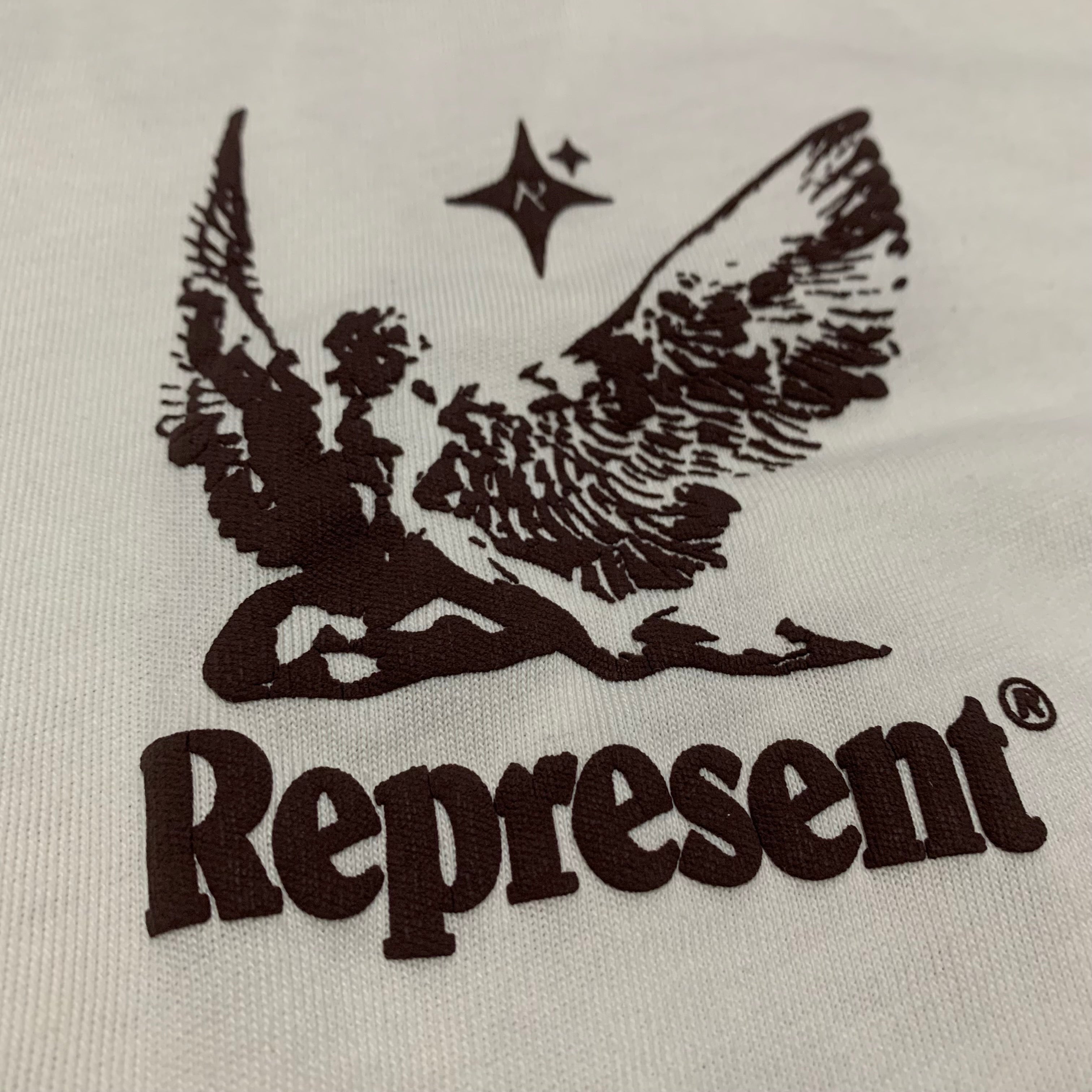 Represent Medium Spirits Of Summer Flat White Tee