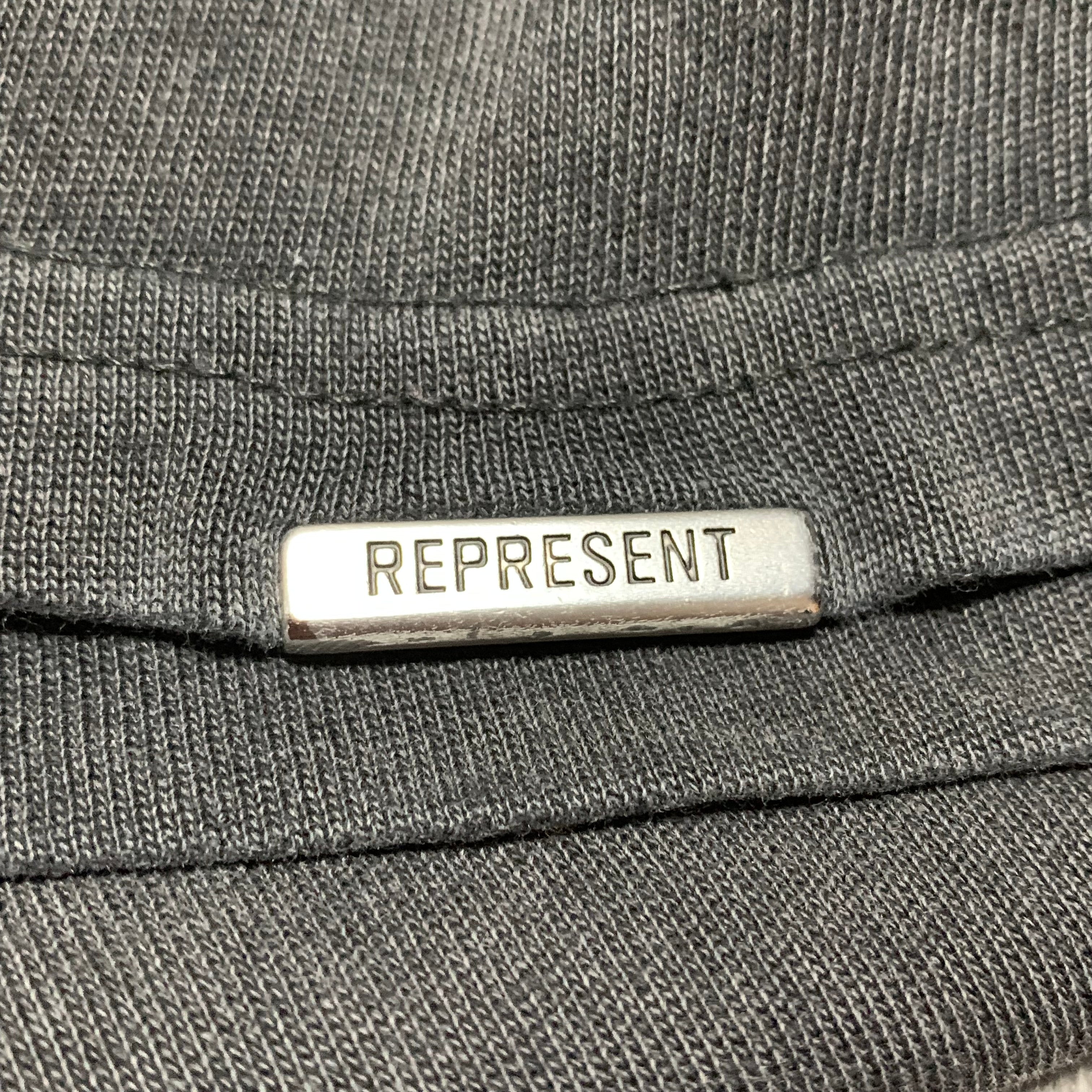 Represent Small Pioneers Of Power Vintage Grey Tee