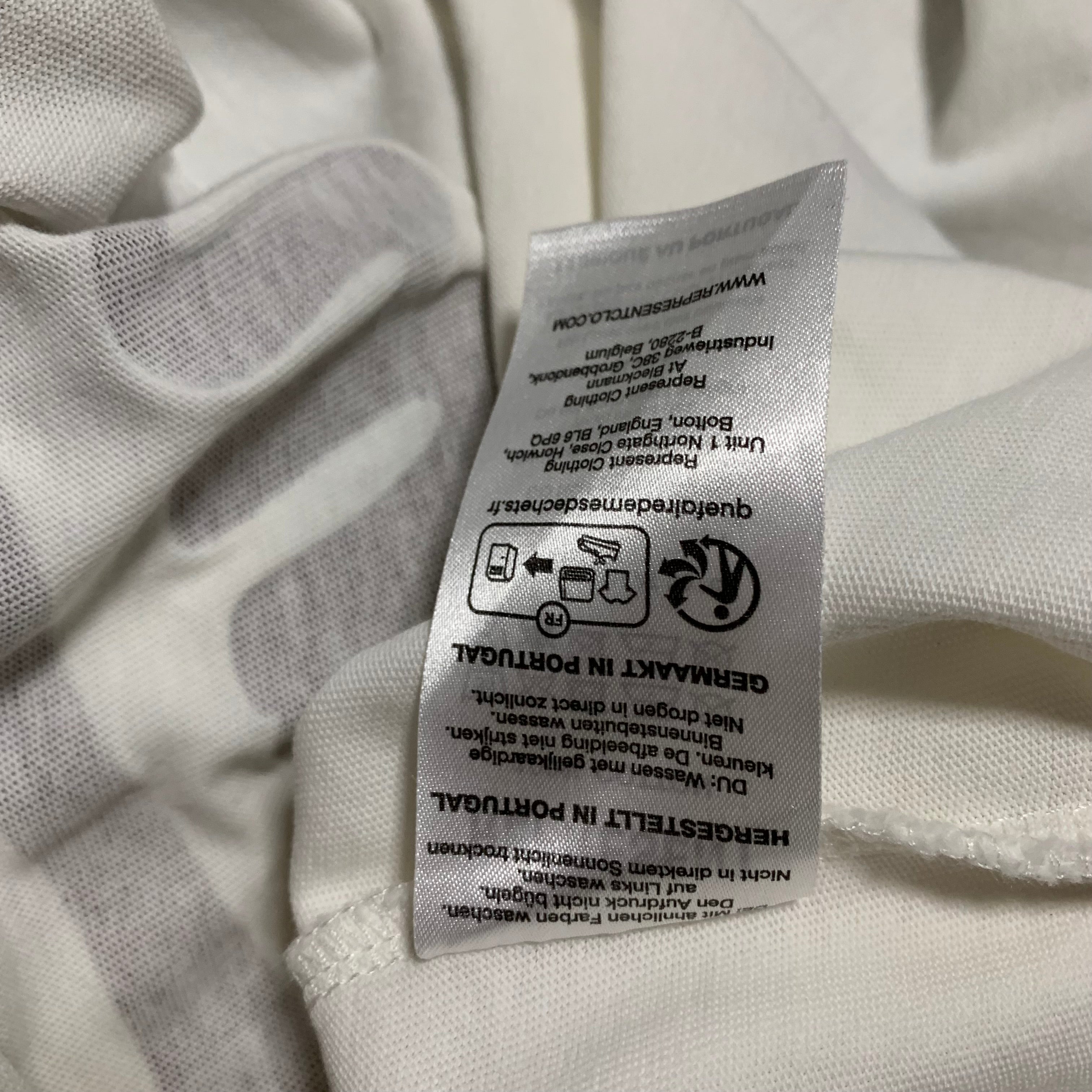 Represent Medium Spirits Of Summer Flat White Tee