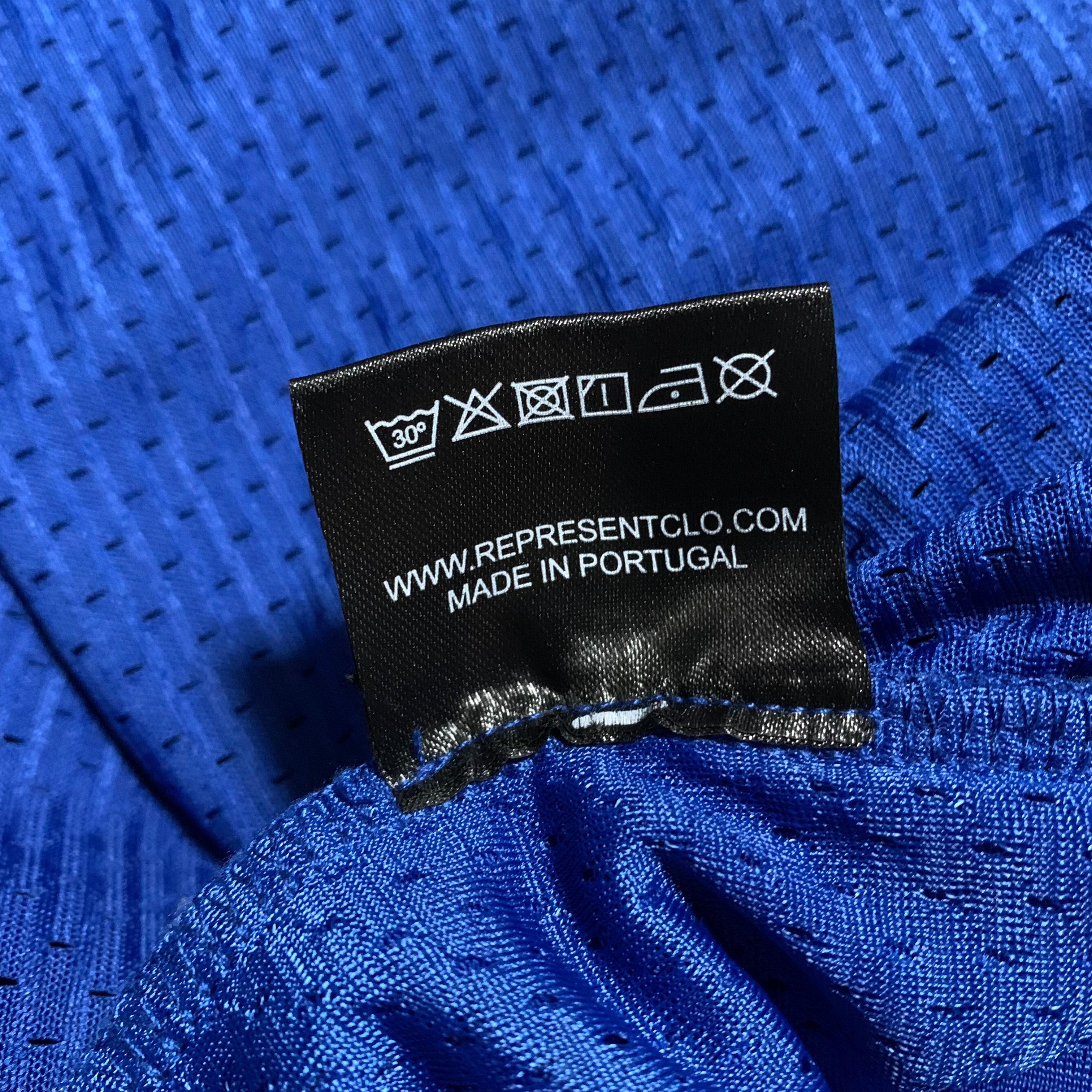 Represent Large Shorts Owners Club Mesh Blue Bottoms