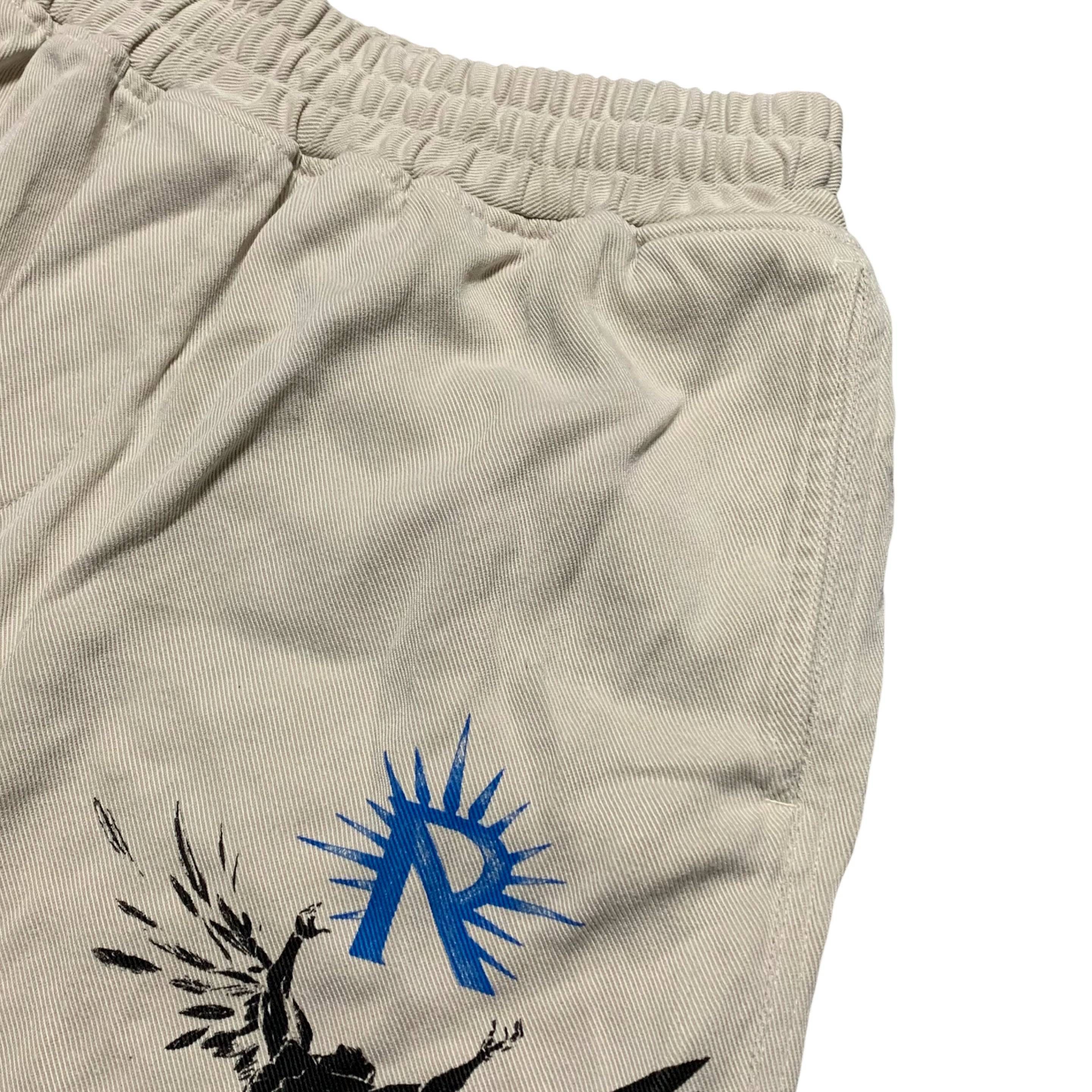 Represent Large Shorts Icarus Off White Bottoms