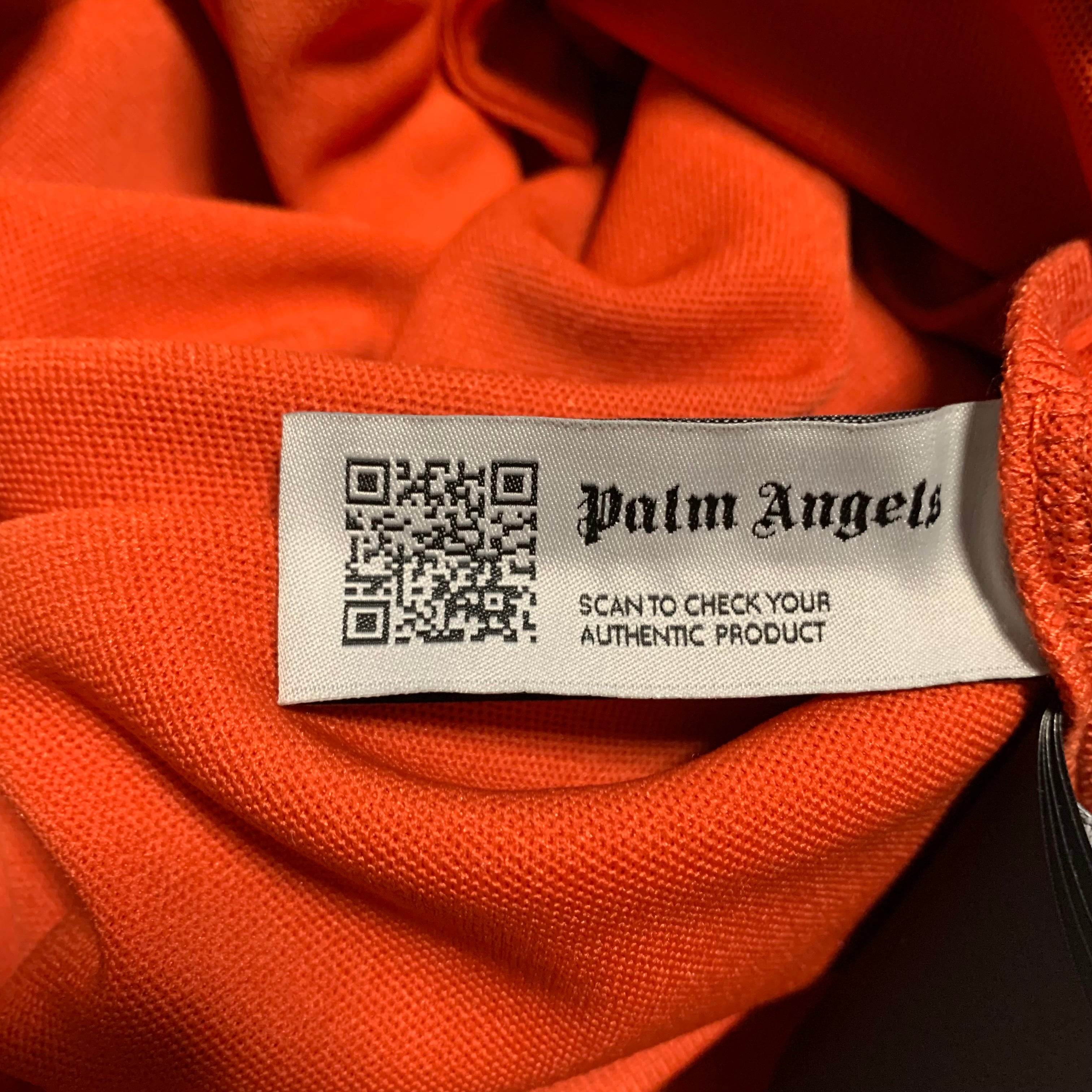 Palm Angels Small Classic Track Jacket Orange