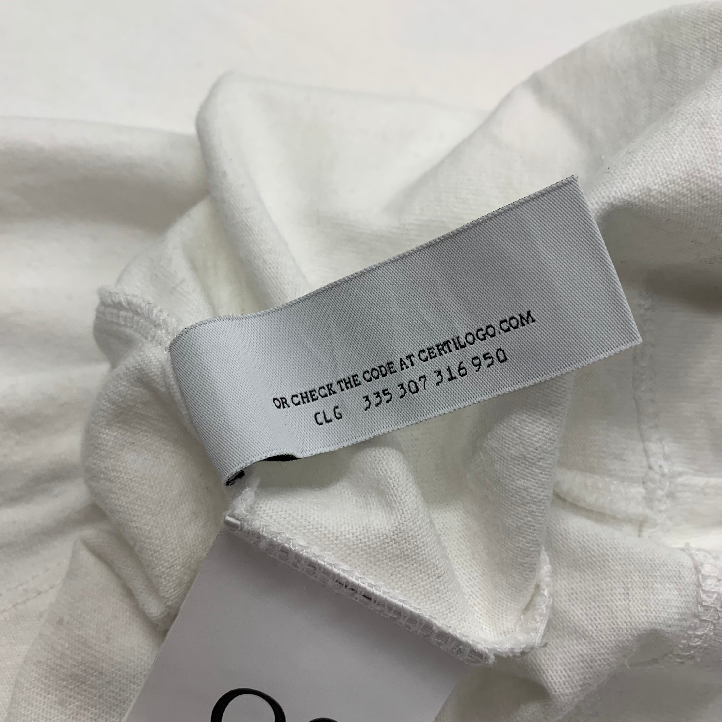 Off White Small Tee Paint Brush Arrows White T-Shirt Virgil Abloh