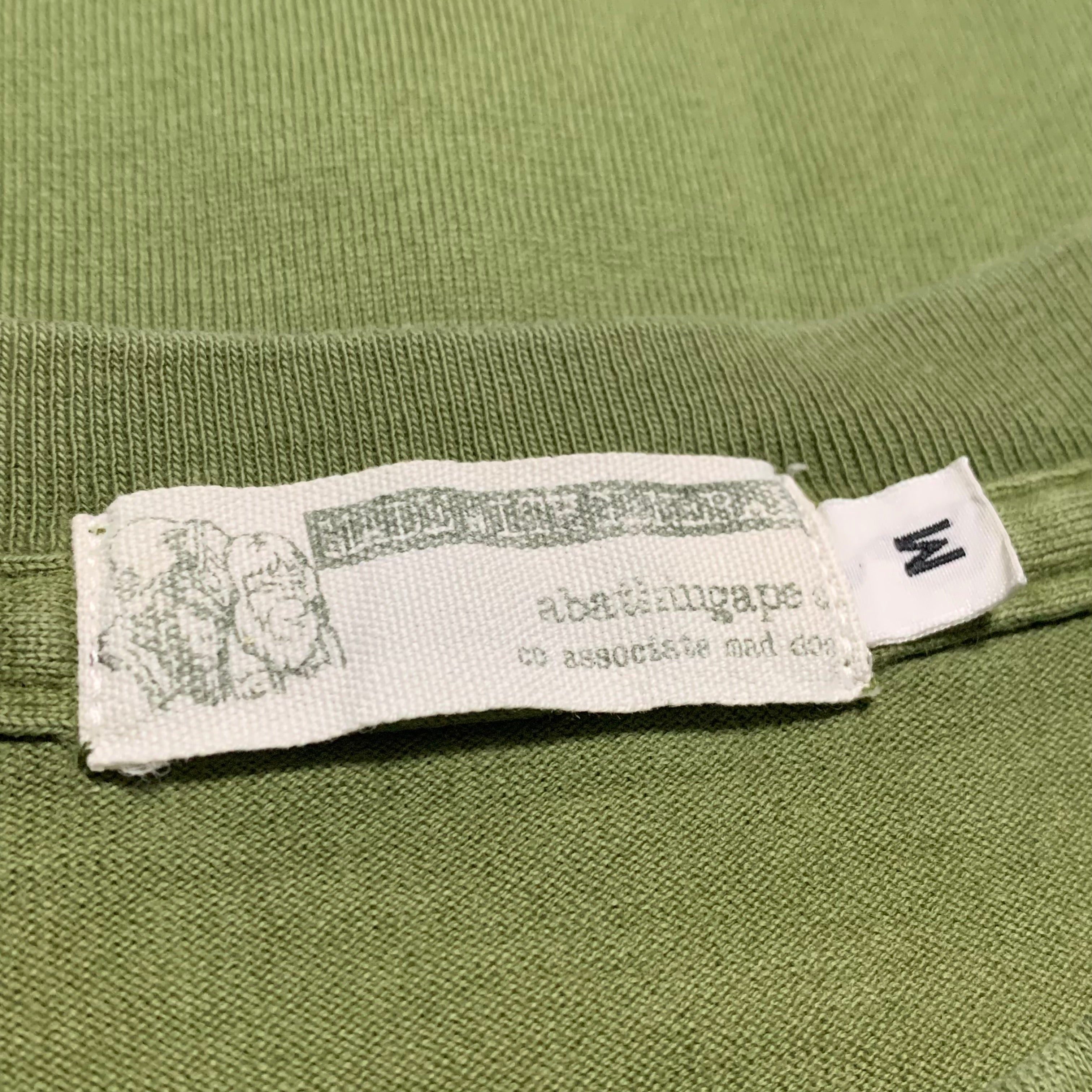 Bape Medium Green Camo Archive Tee A Bathing Ape