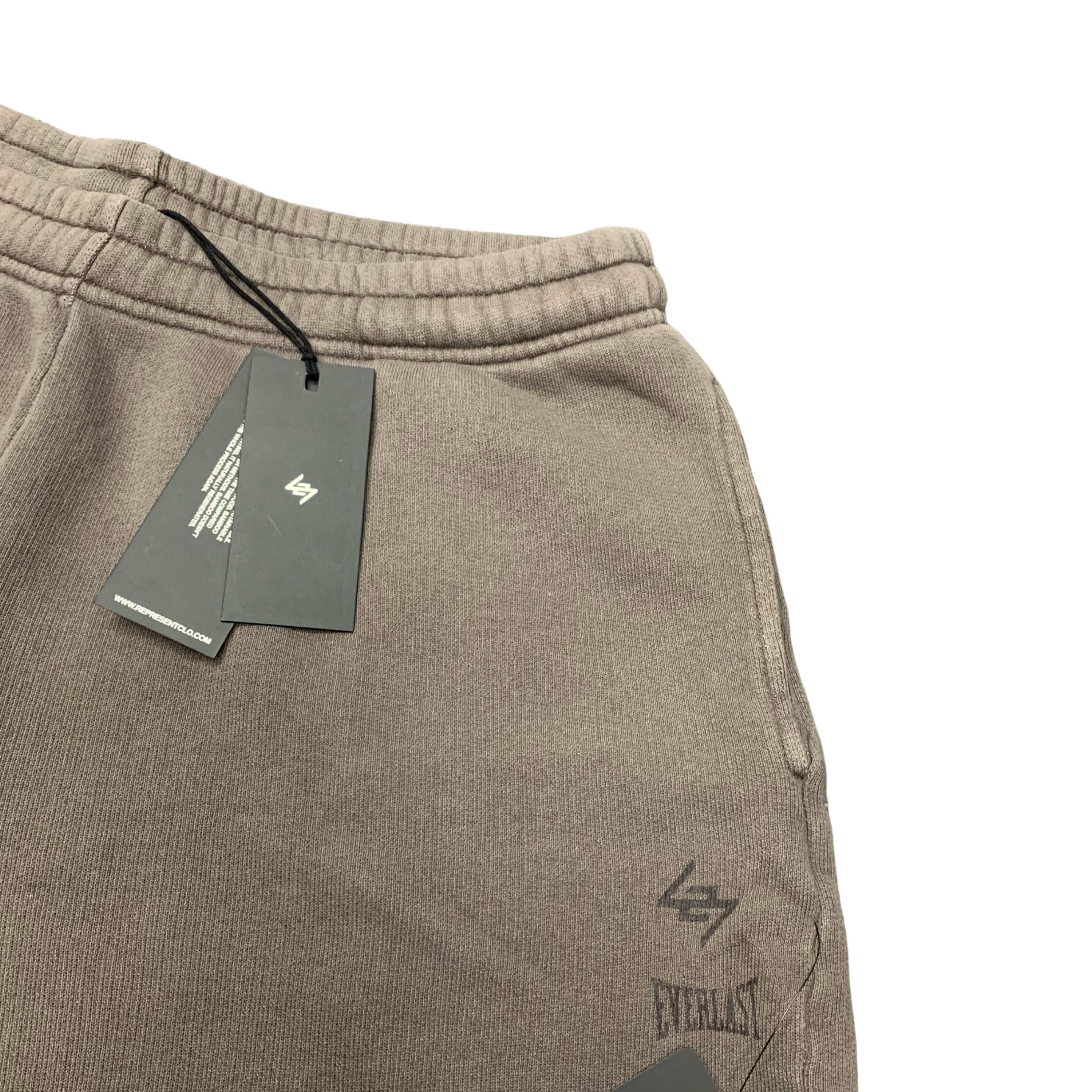 Represent XL Shorts 247 Everlasting Training Camp Washed Brown Jersey Shorts