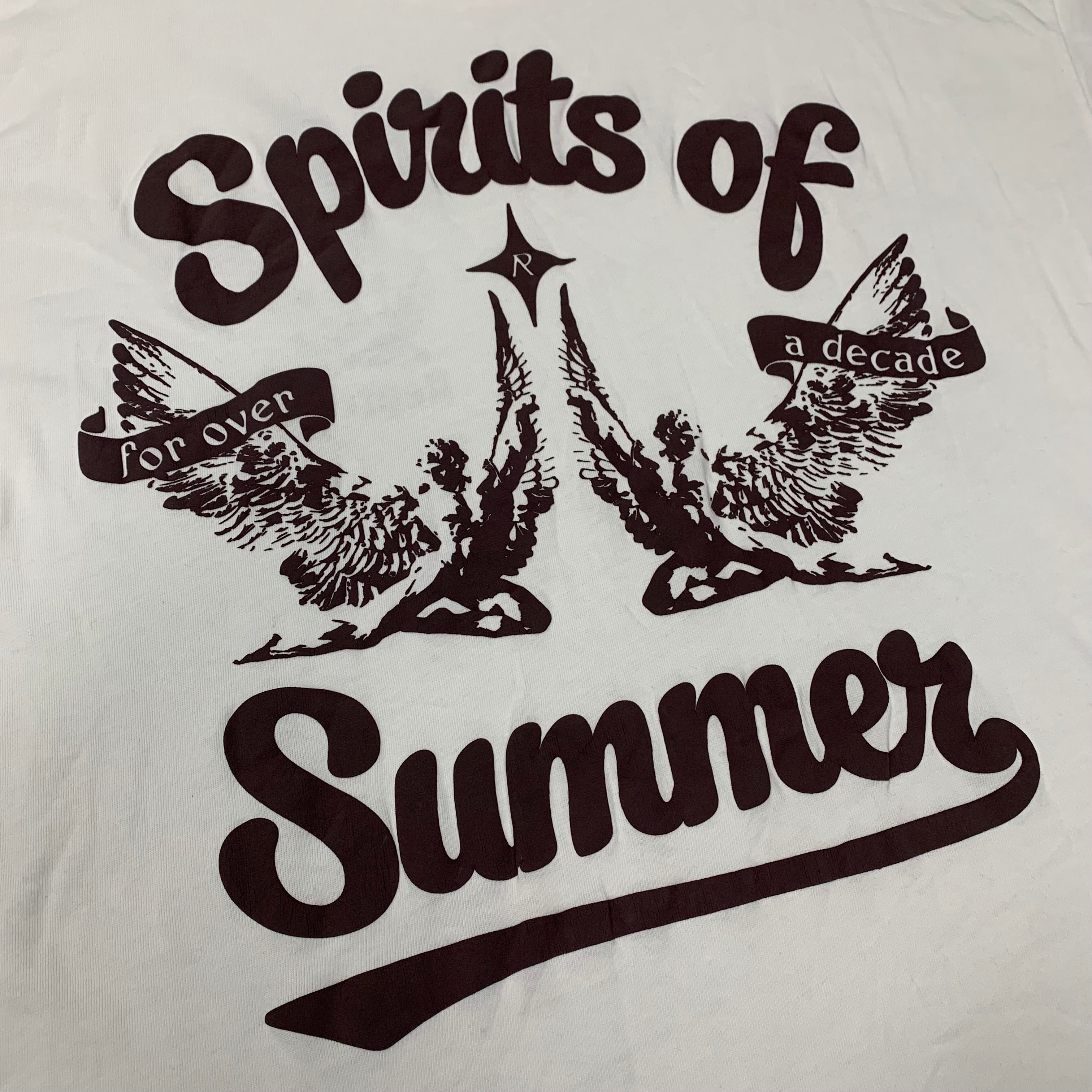 Represent Large Tee Spirit Of Summer Flat White T-Shirt