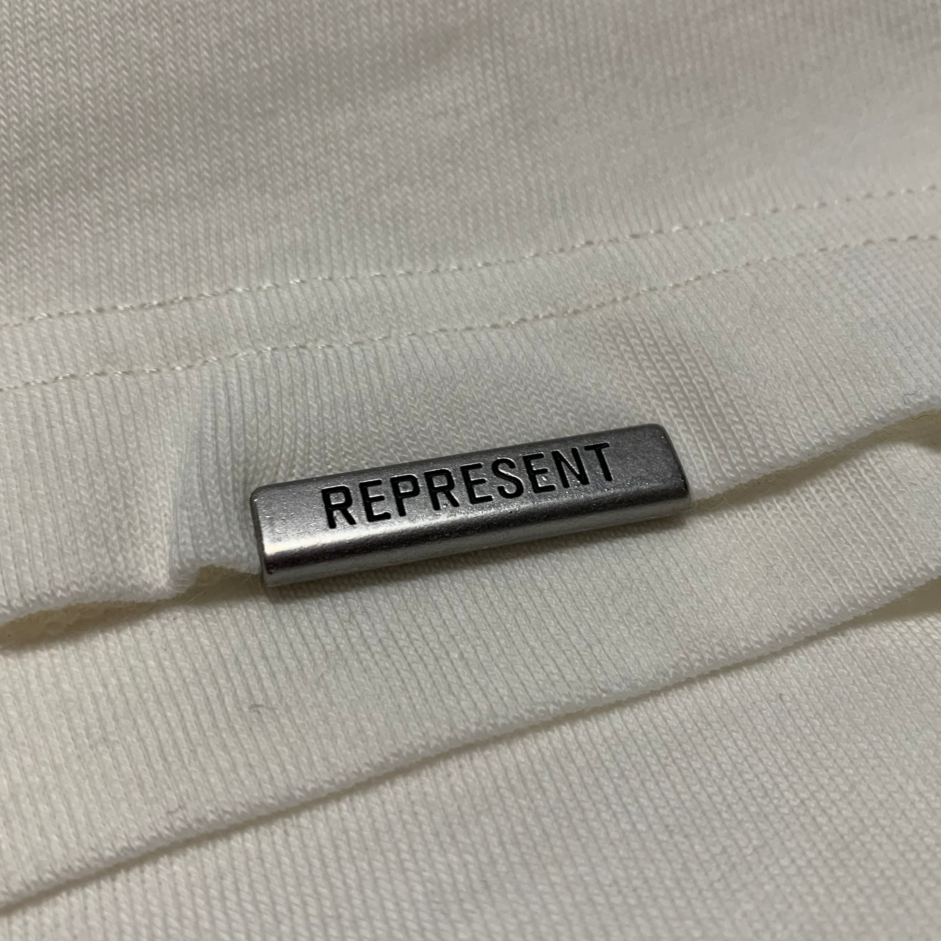 Represent Medium Spirits Of Summer Flat White Tee