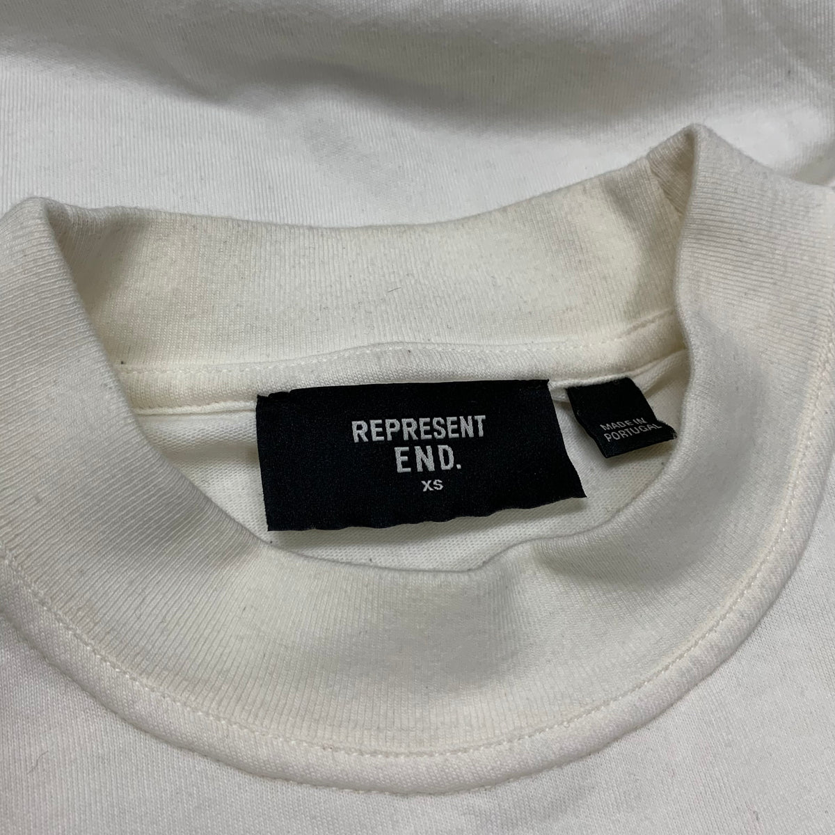 Represent XS Tee Property Of End Flat White T-Shirt