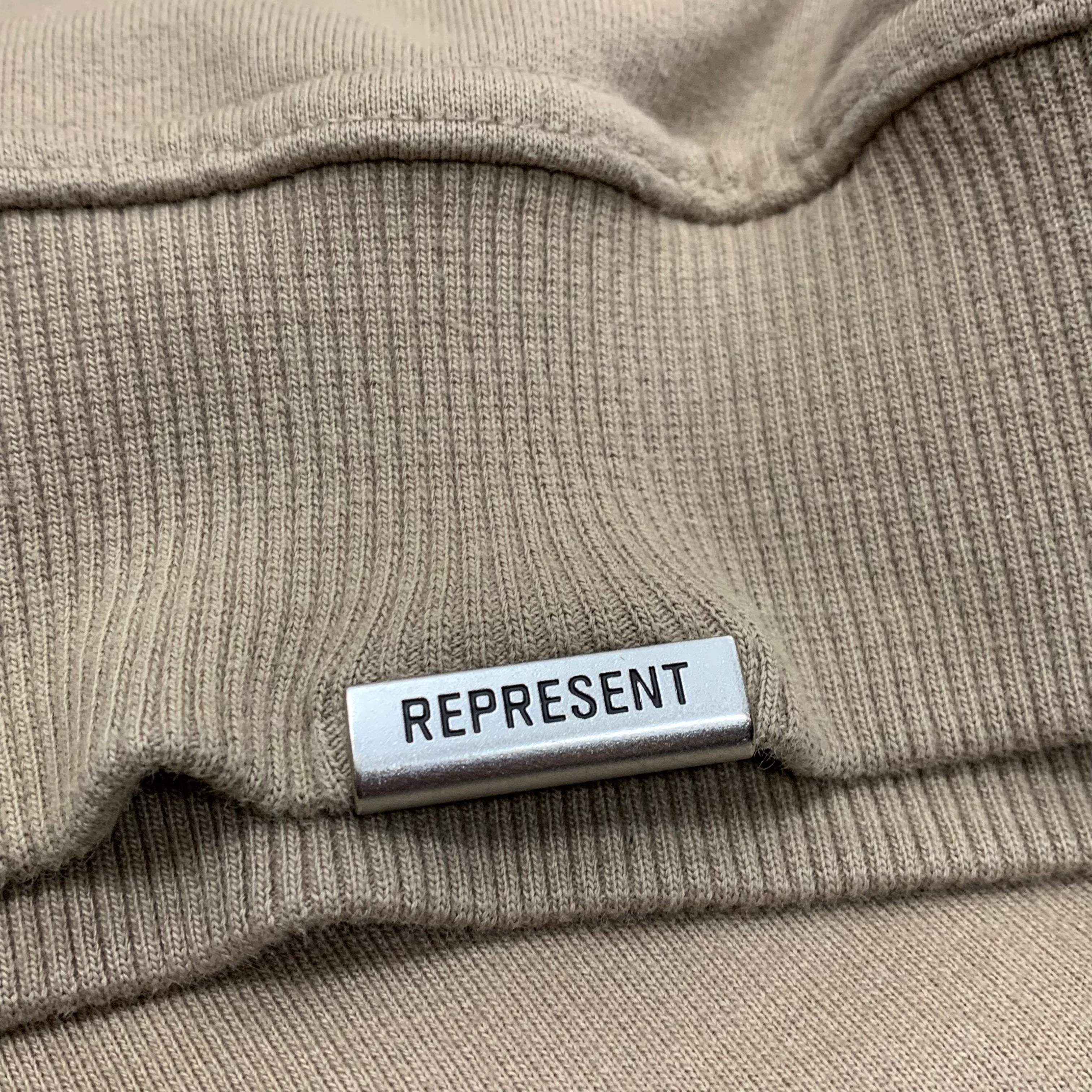 Represent Small Blanks Light Brown Sweater Sweatshirt Crewenck