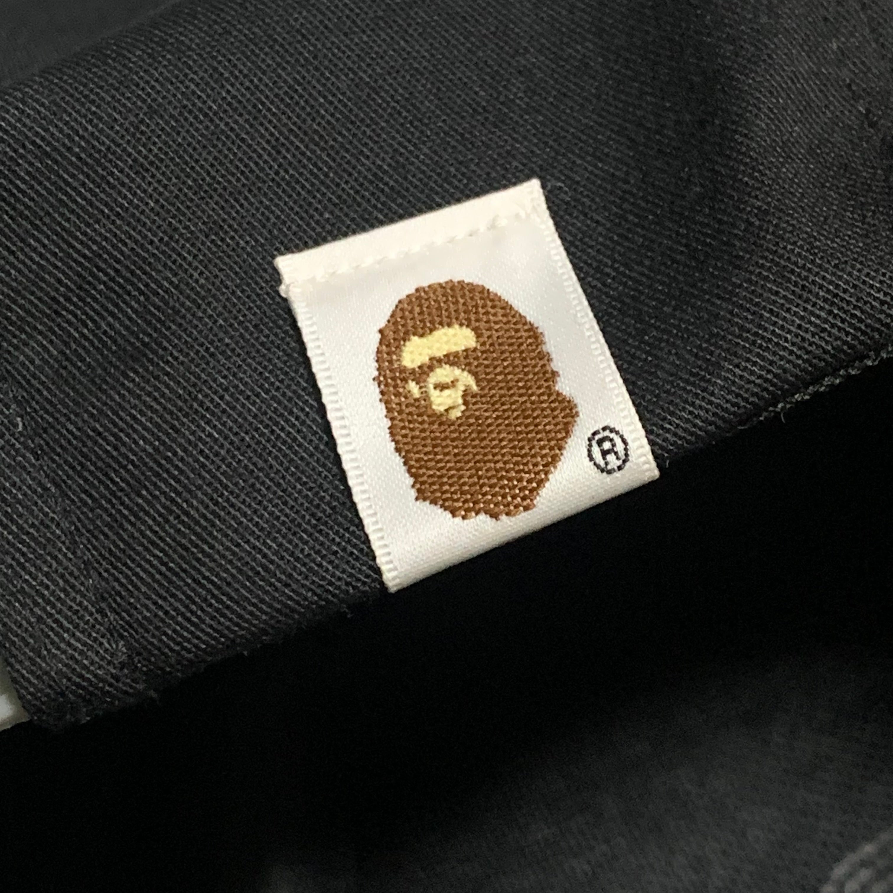 Bape Cap Sequin Black A Bathing Ape Snapback Hat