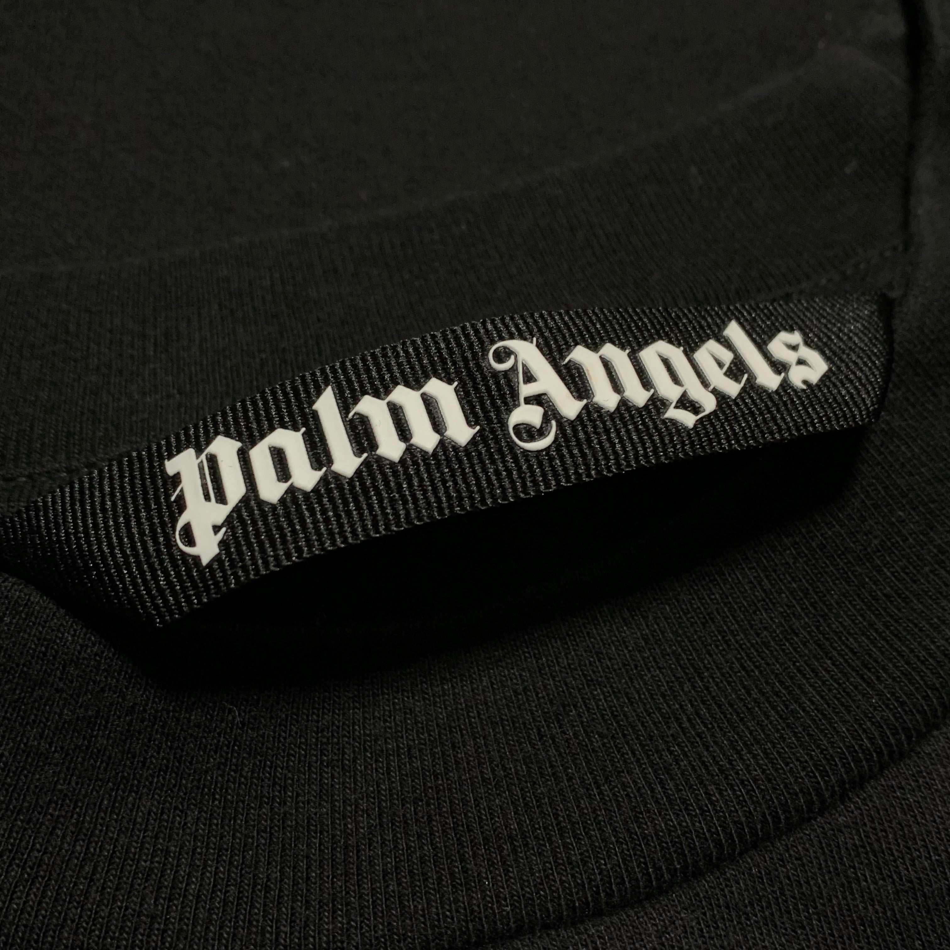 Palm Angels Small Kill The Bear Black Tee