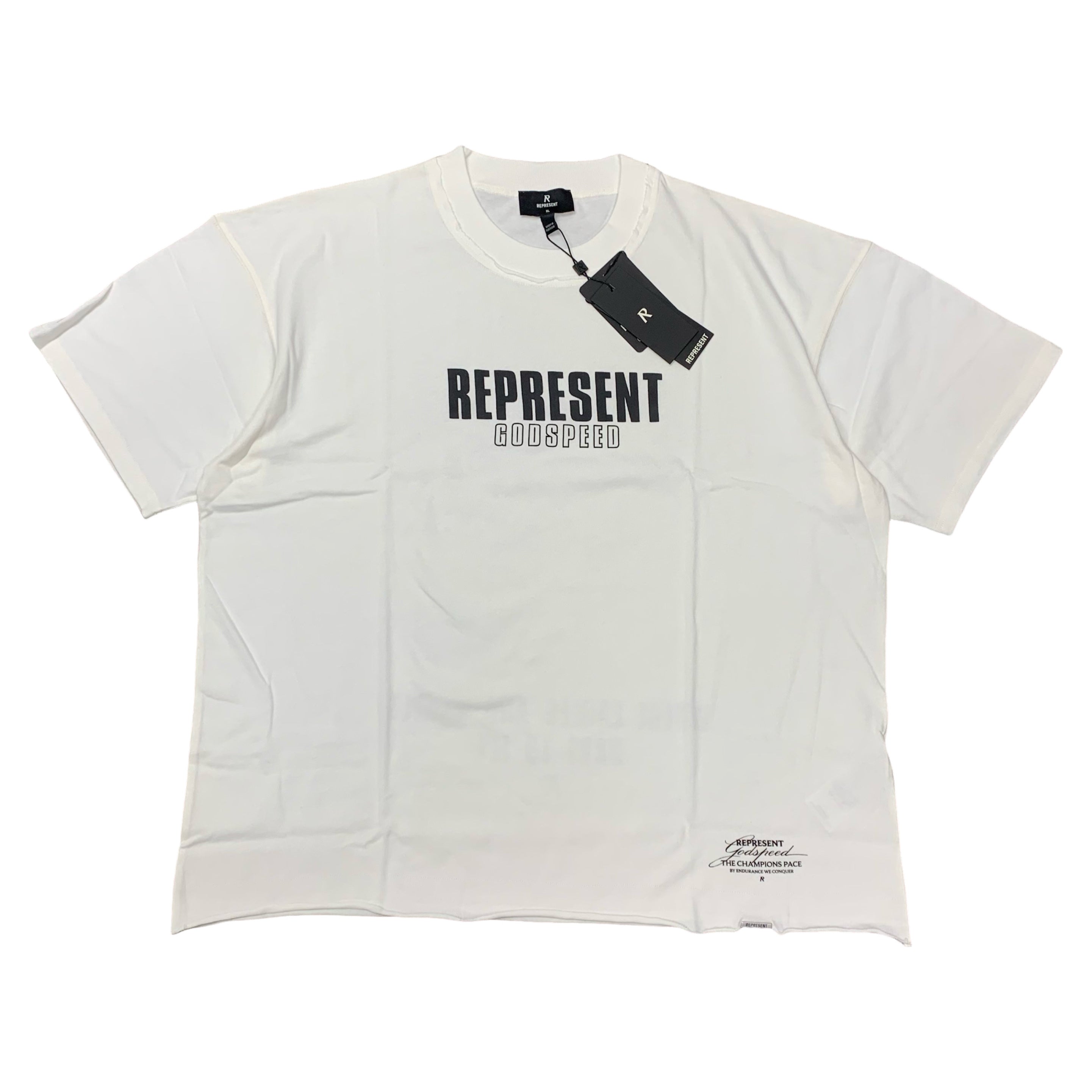 Represent XL Tee Godspeed Flat White T-Shirt