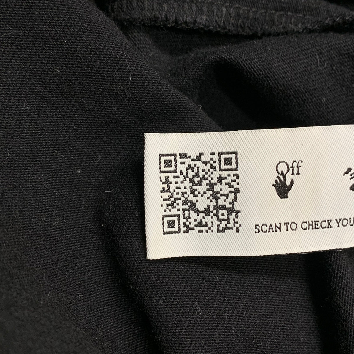 Off White Medium Tee Mona Lisa Arrows Black T-Shirt Virgil Abloh