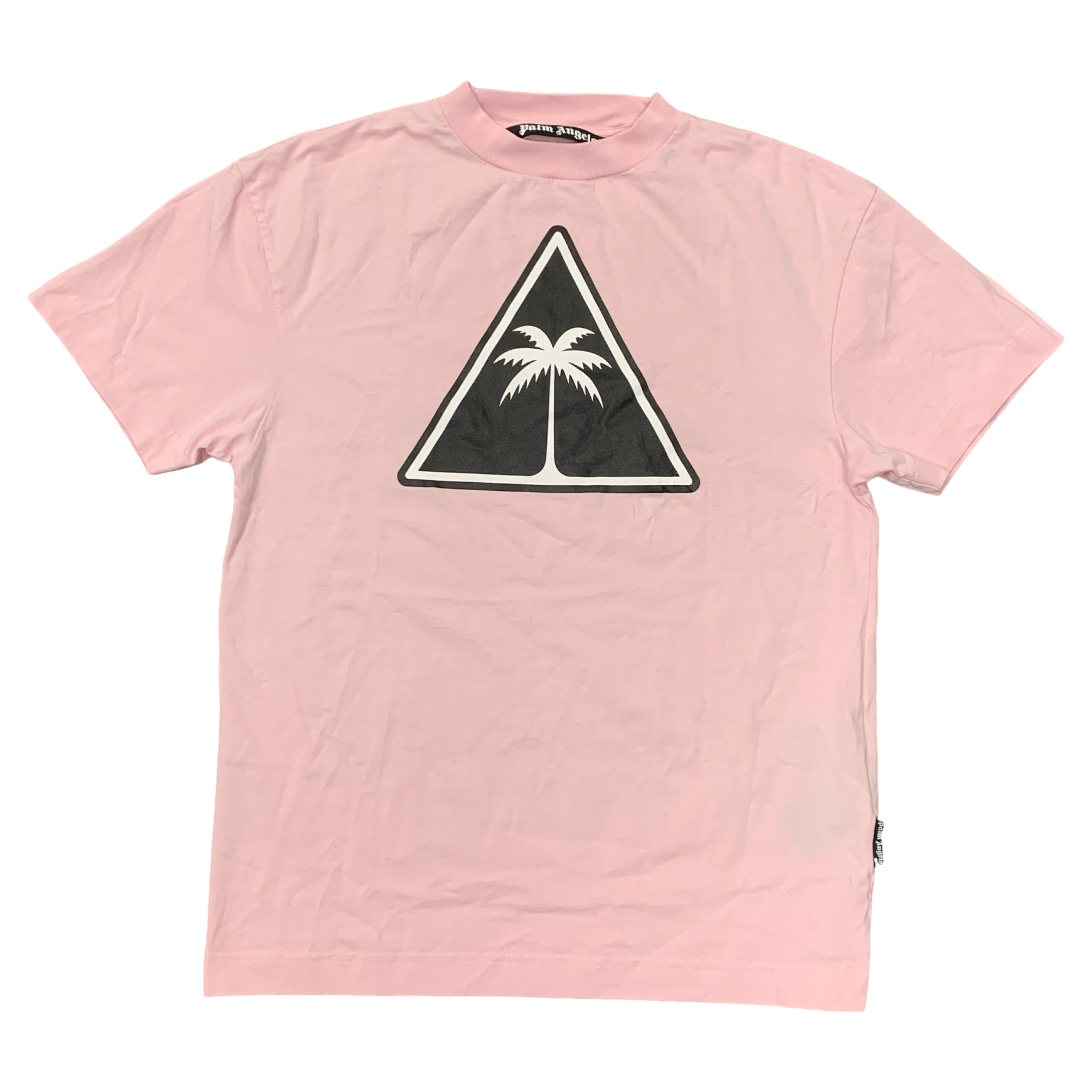 Palm Angels Small Tee Pink Graphic T-Shirt
