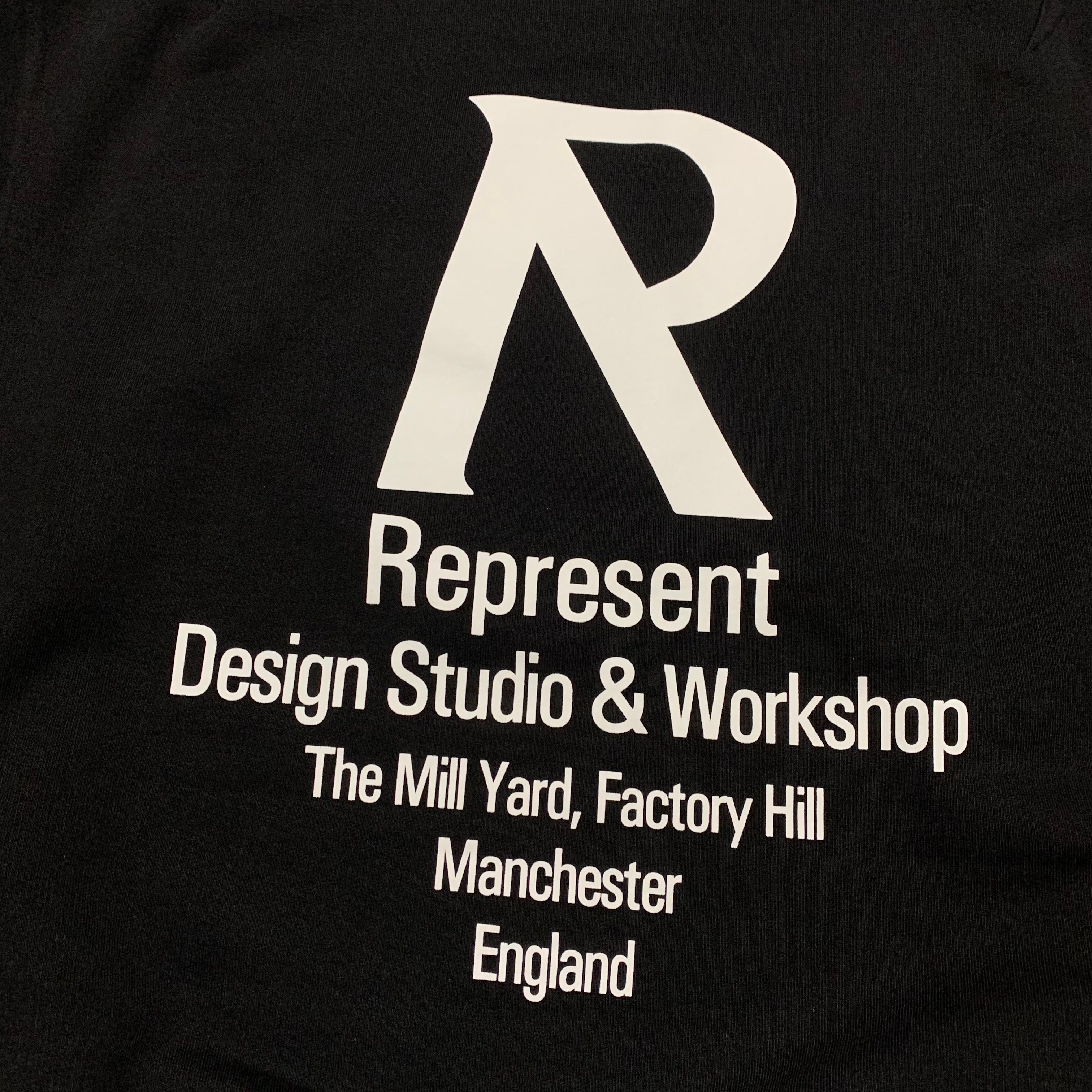 Represent Small Black Sweater Sweatshirt Design & Studio Crewneck