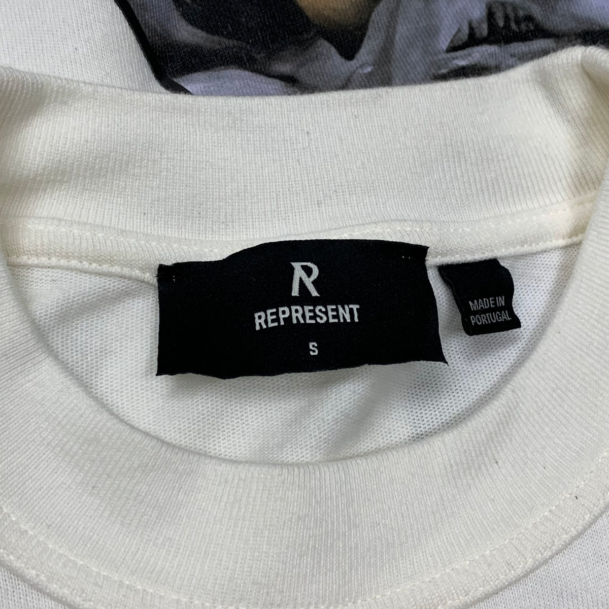 Represent Small Tee Hermes Flat White T-Shirt Godspeed