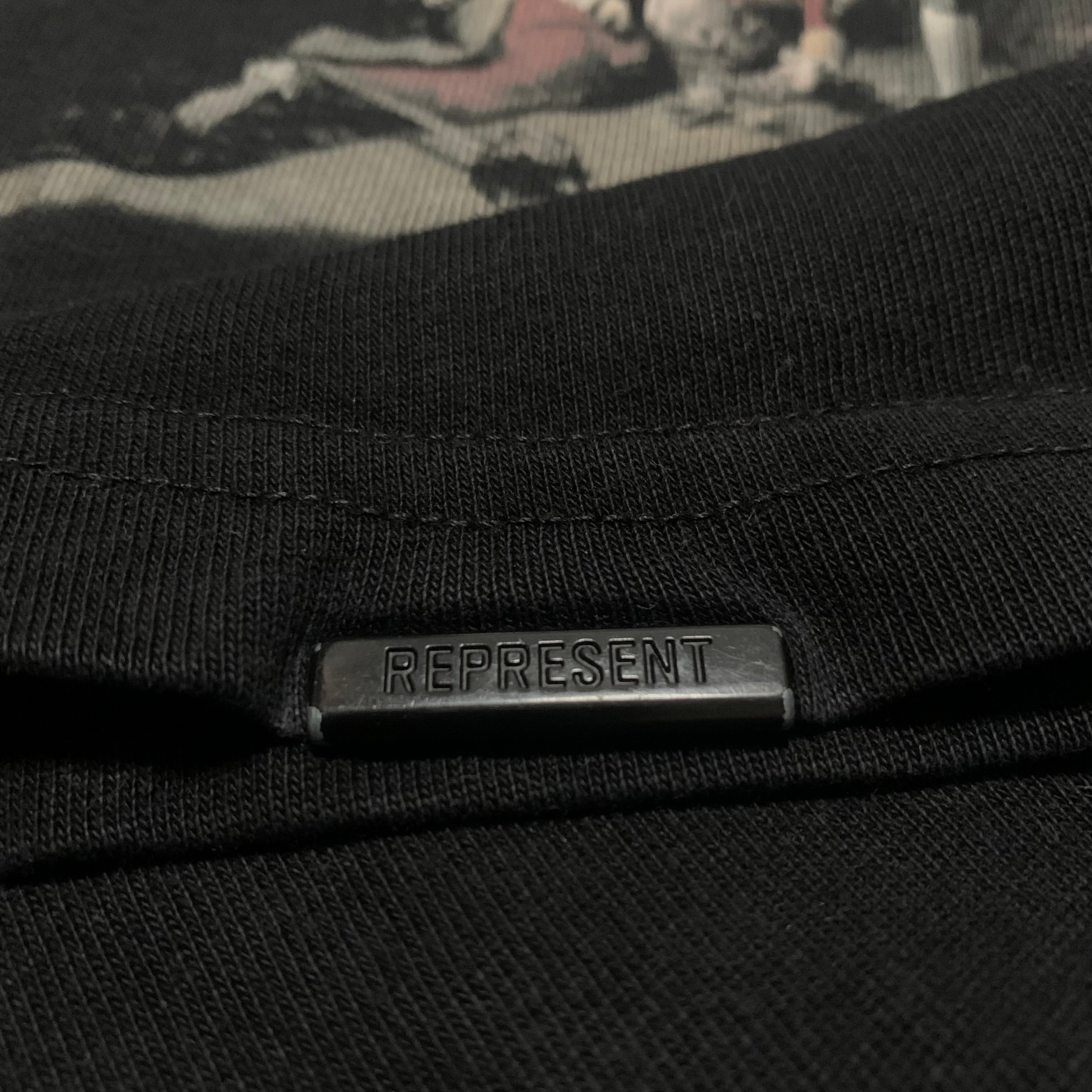 Represent Small Battle Archive Jet Black Tee