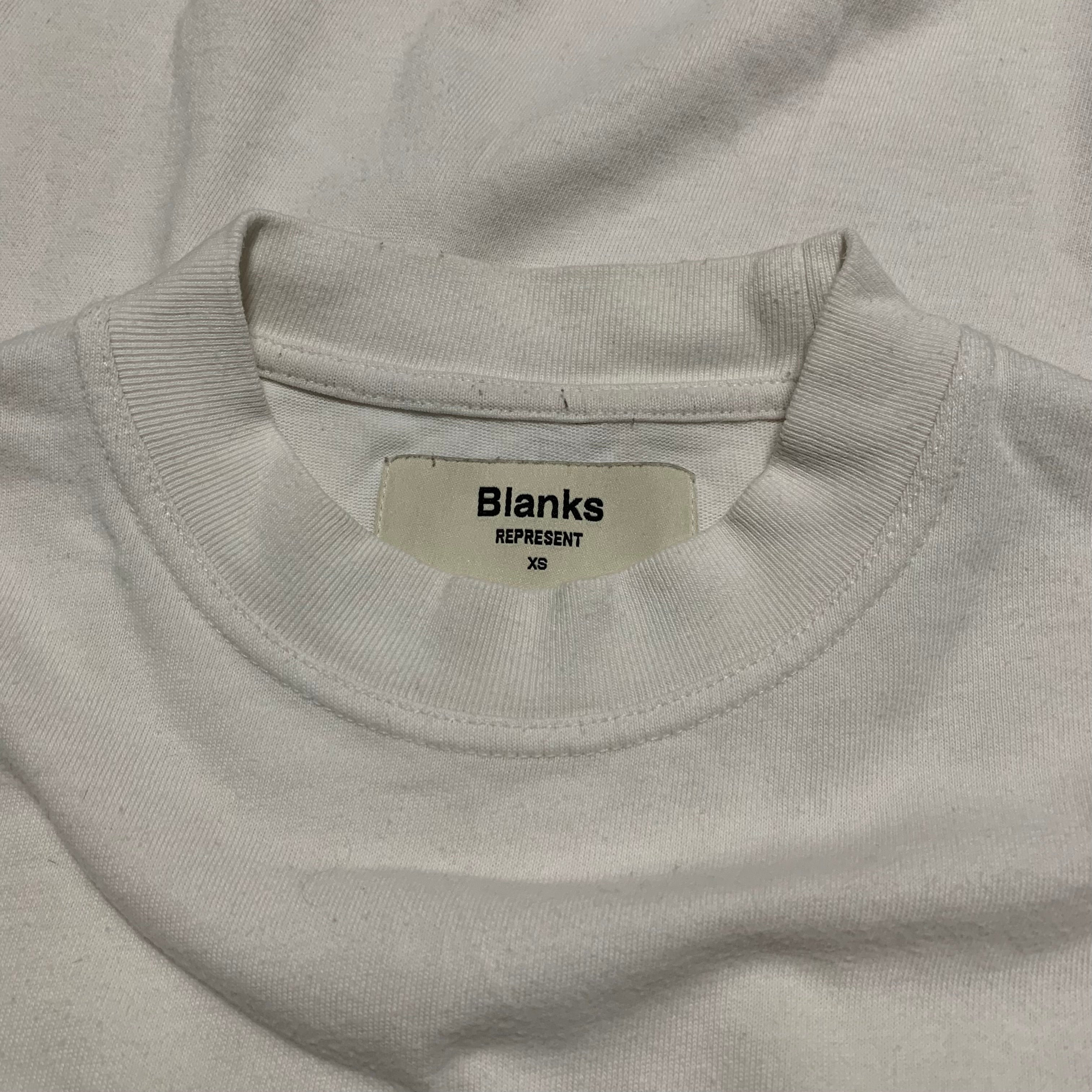Represent XS Blanks Flat White Tee
