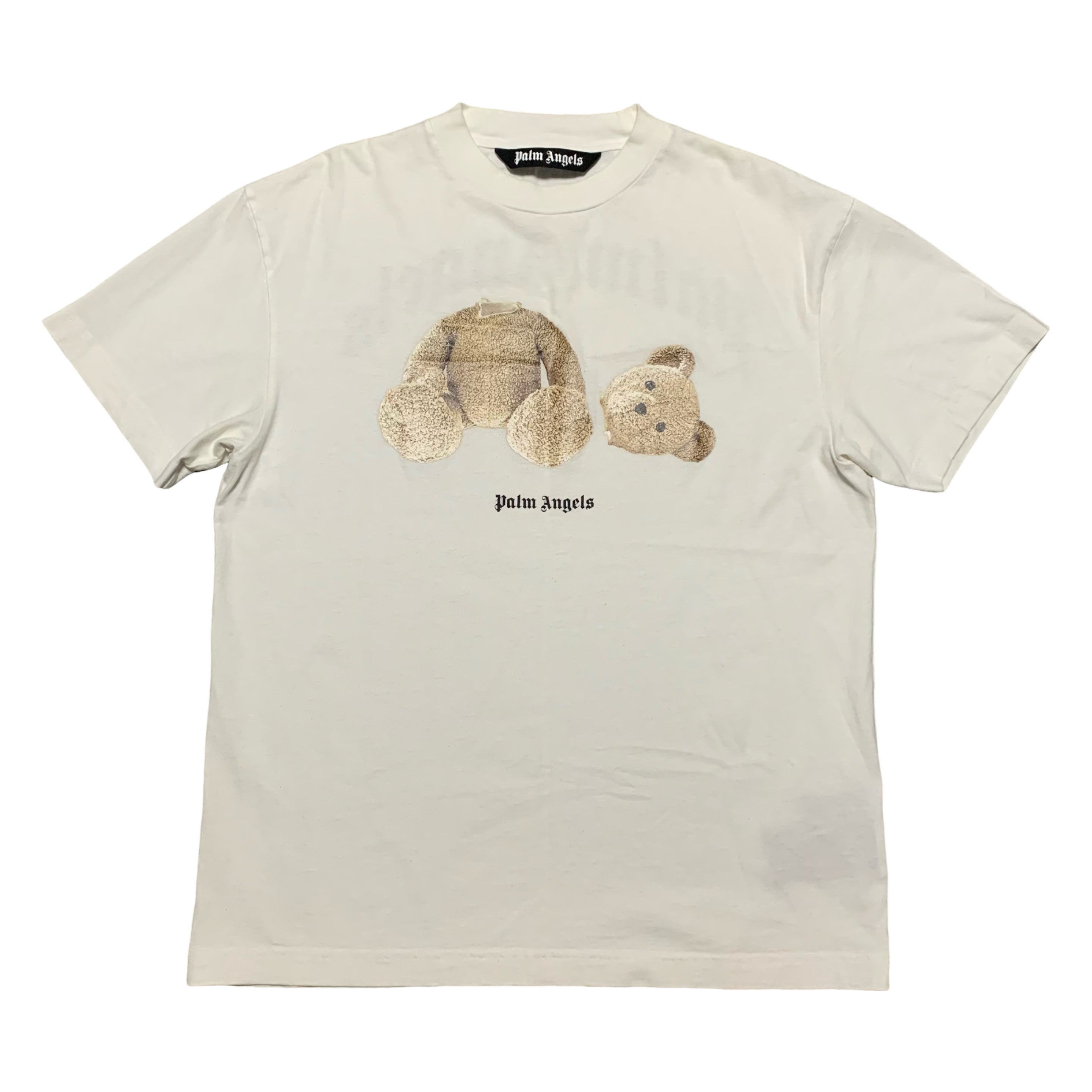 Palm Angels Large Classic Bear White Tee