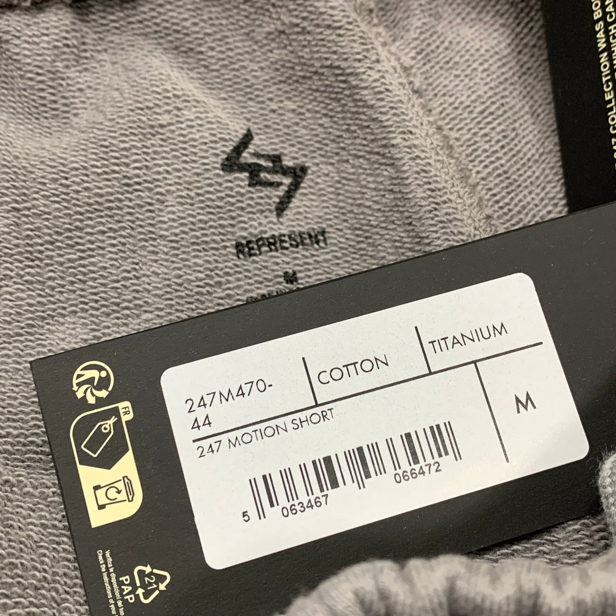 Represent Medium Shorts 247 Grey Shorts
