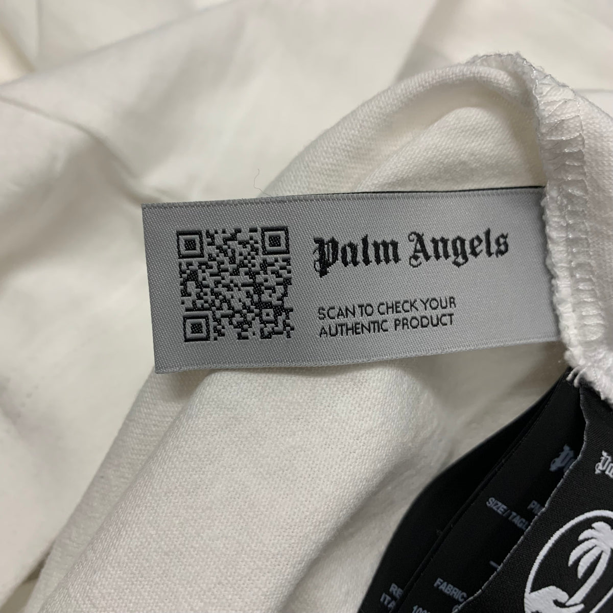 Palm Angels Large Tee Moneygram Haas F1 Team Miami White T-Shirt