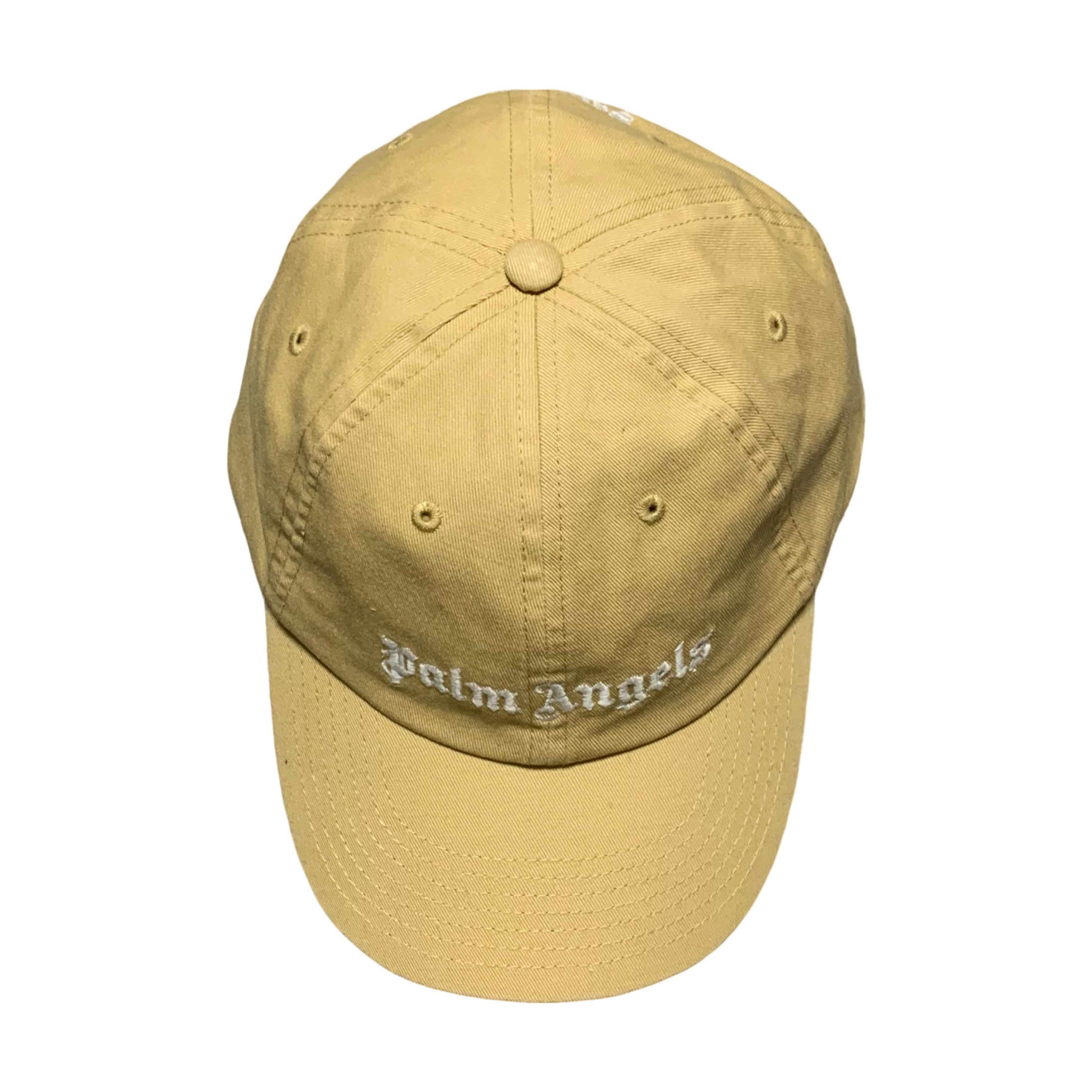 Palm Angels Cap Beige Tan Baseball Cap Hat