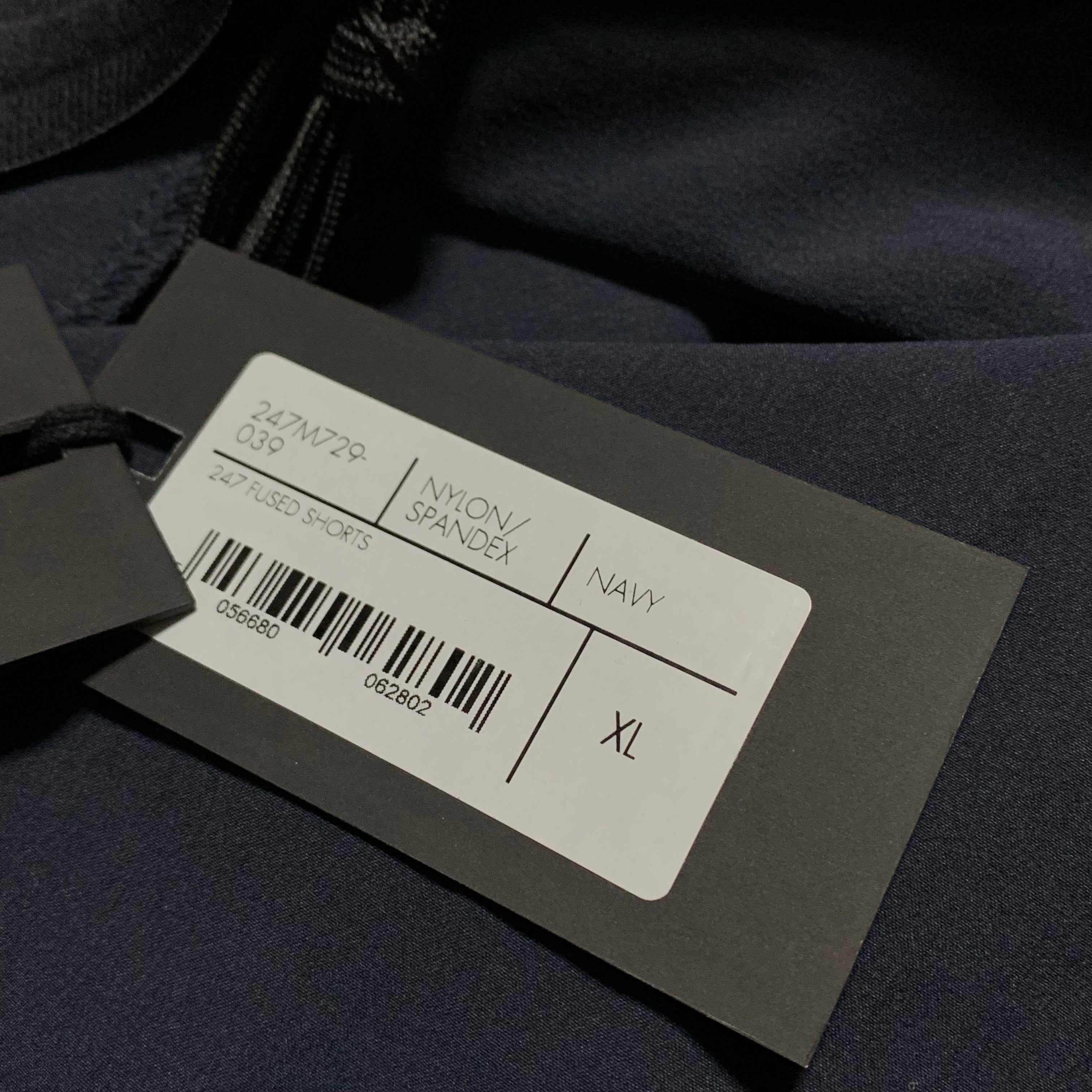 Represent XL Shorts 247 Fused Navy Blue Shorts Bottoms