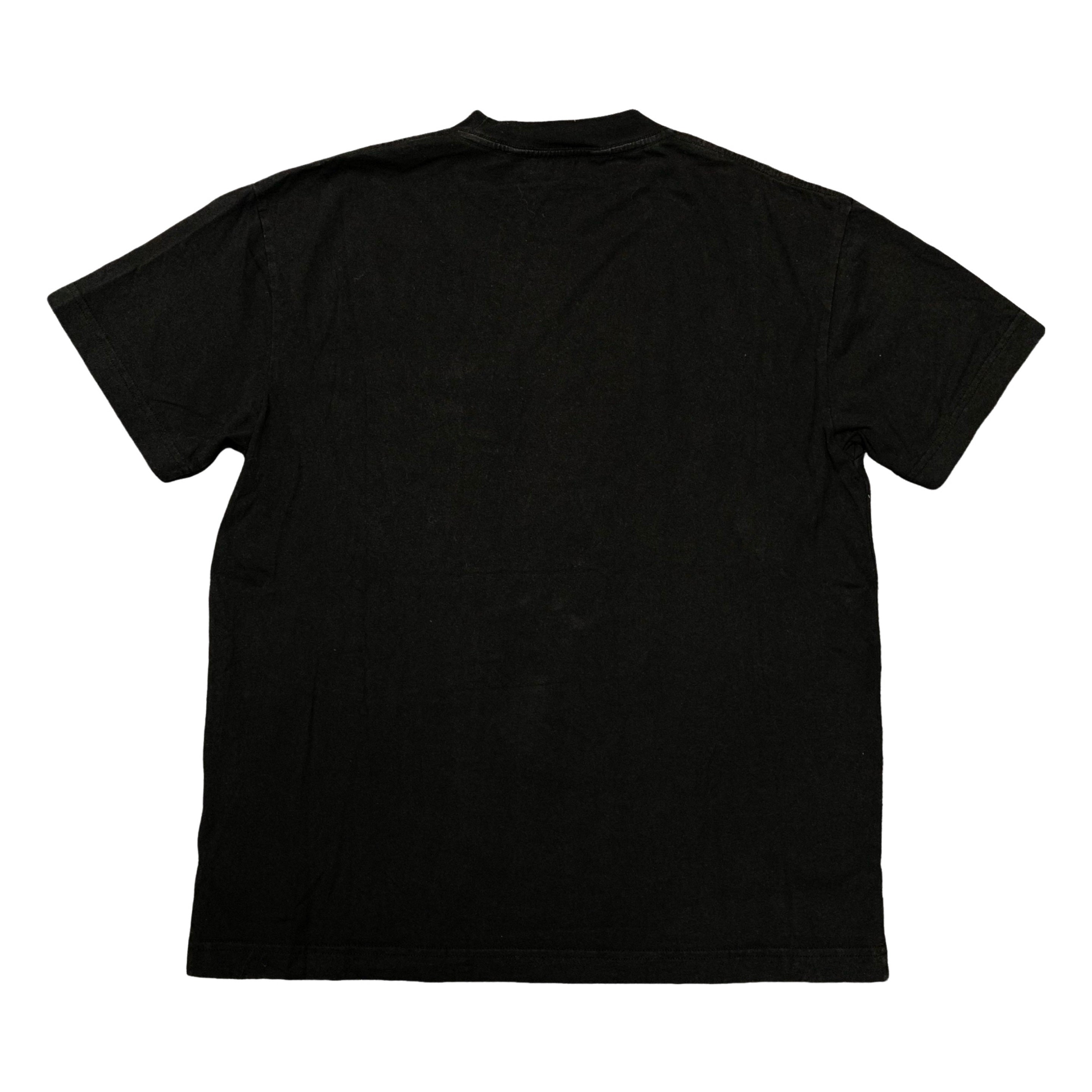 Palm Angels Large Tee Sprayed Bear Classic Black T-Shirt