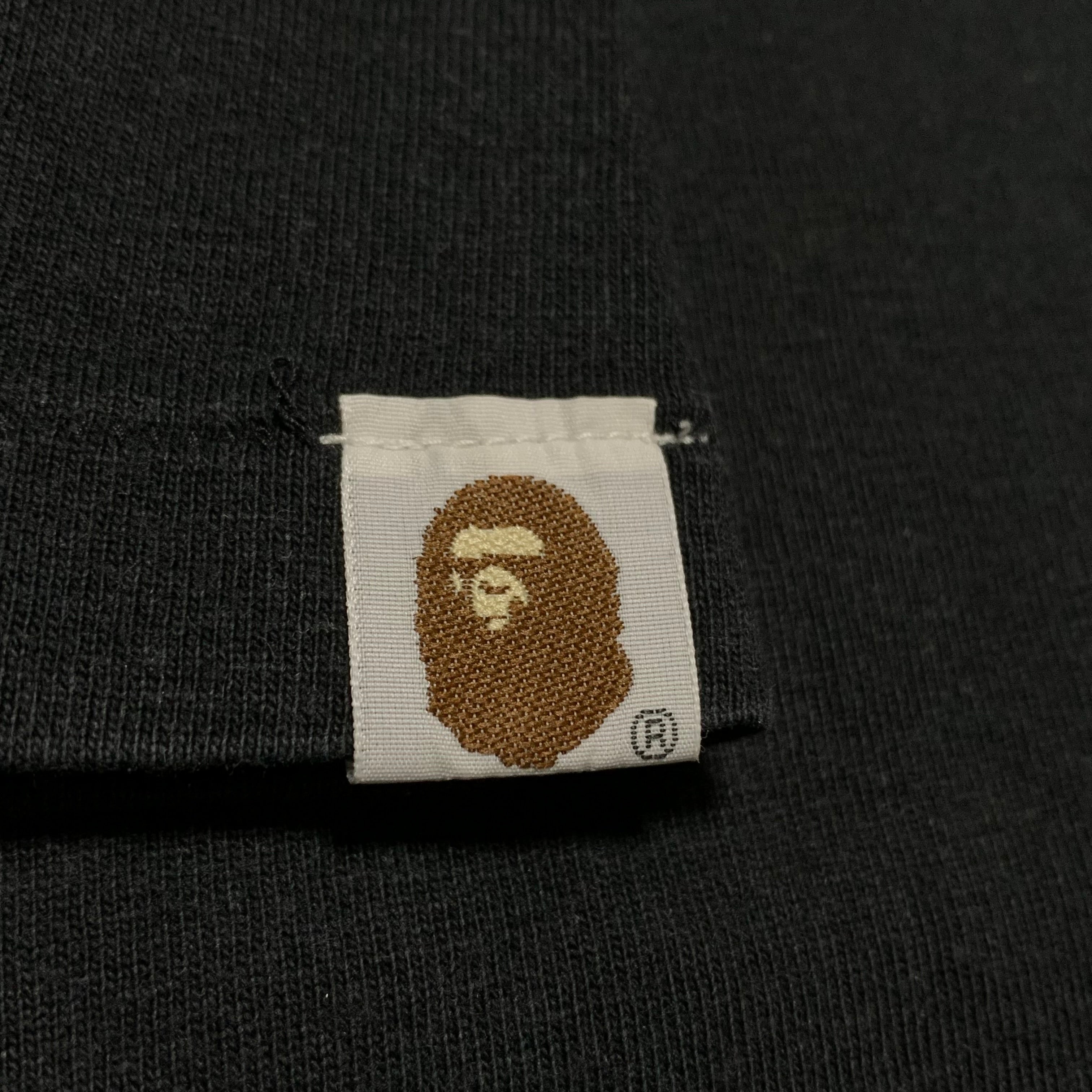Bape Large Camo Graphic Black Tee A Bathing Ape 2006