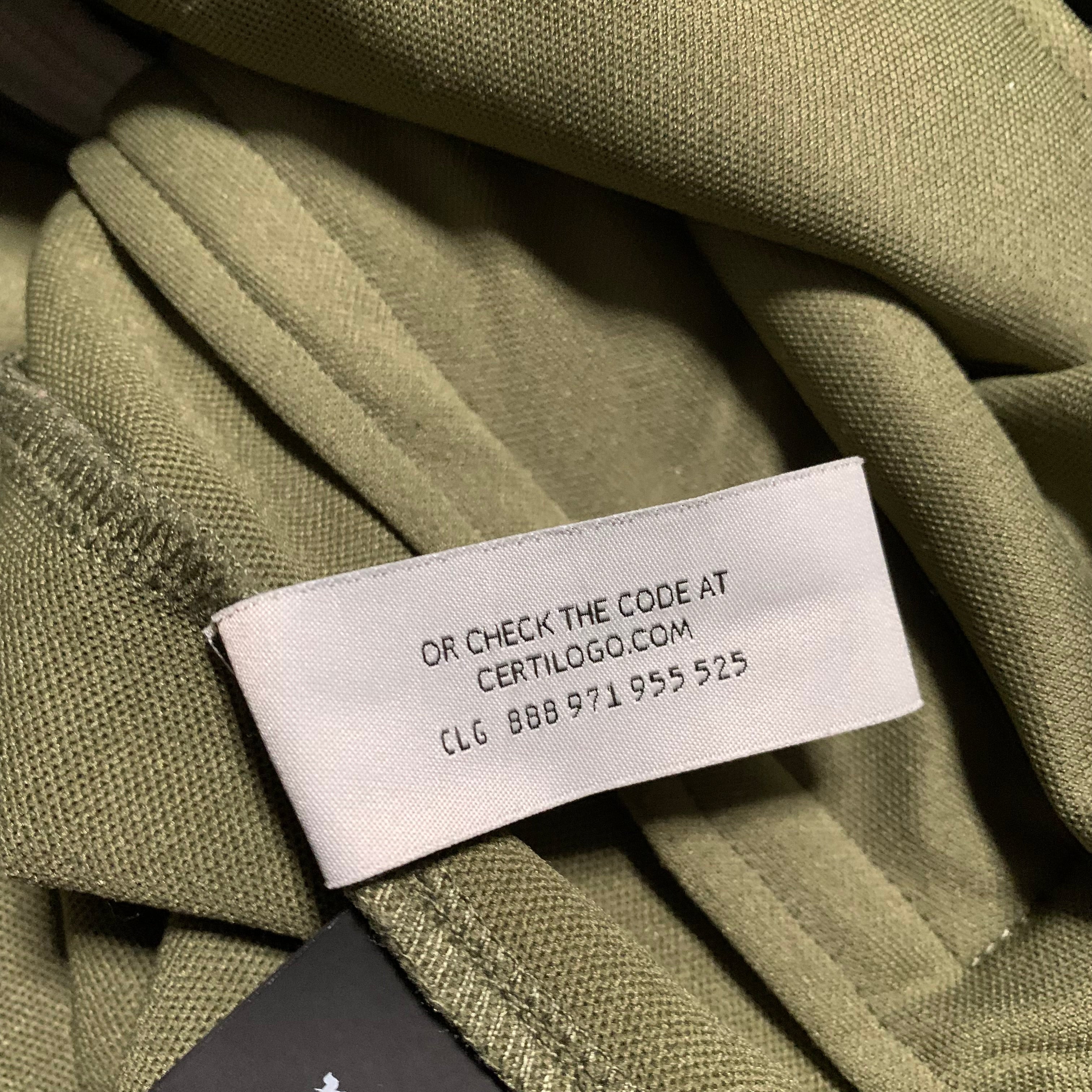 Palm Angels Medium Track Jacket Classic Khaki Green Track Top Jacket
