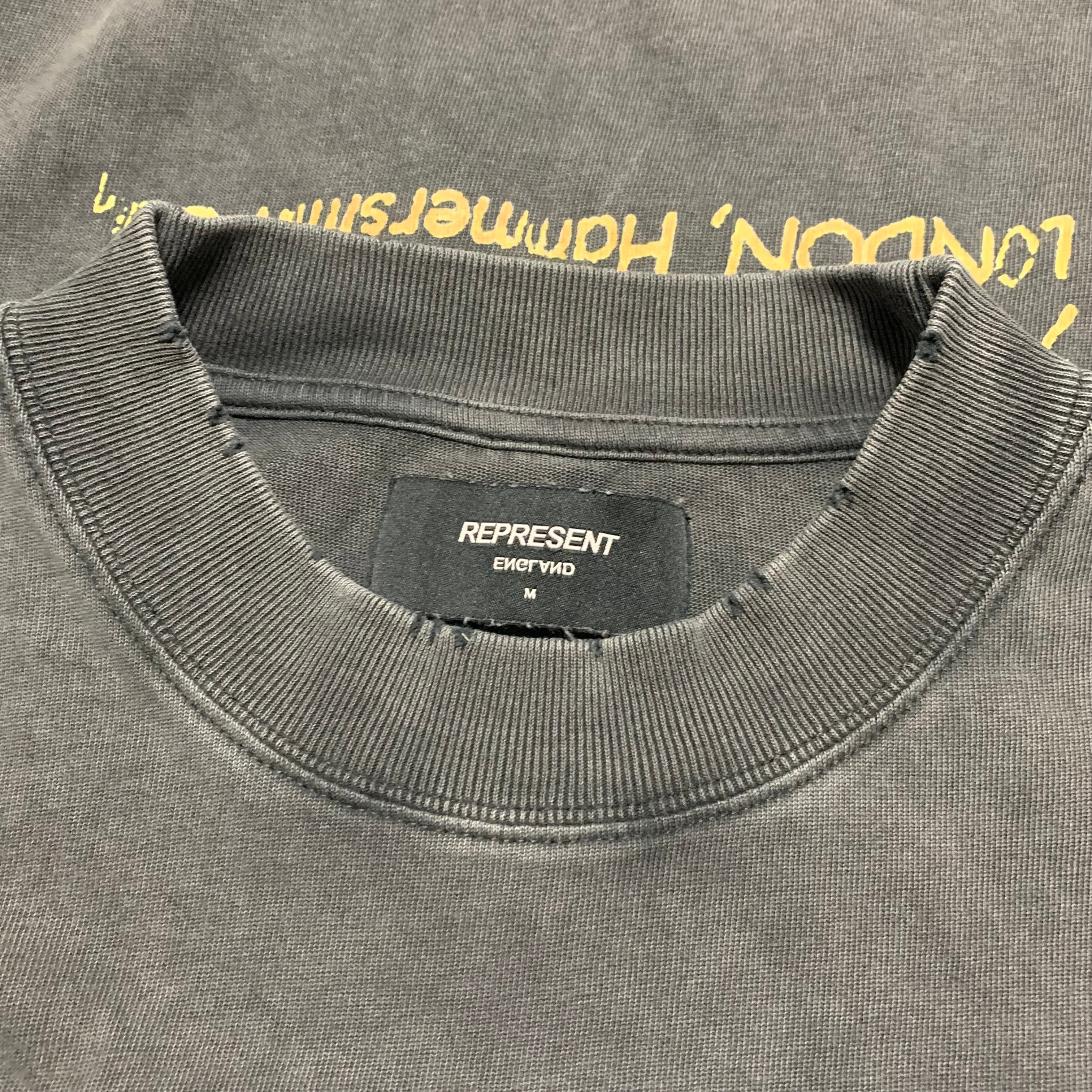Represent Medium Rep N Resent Vintage Grey Tee