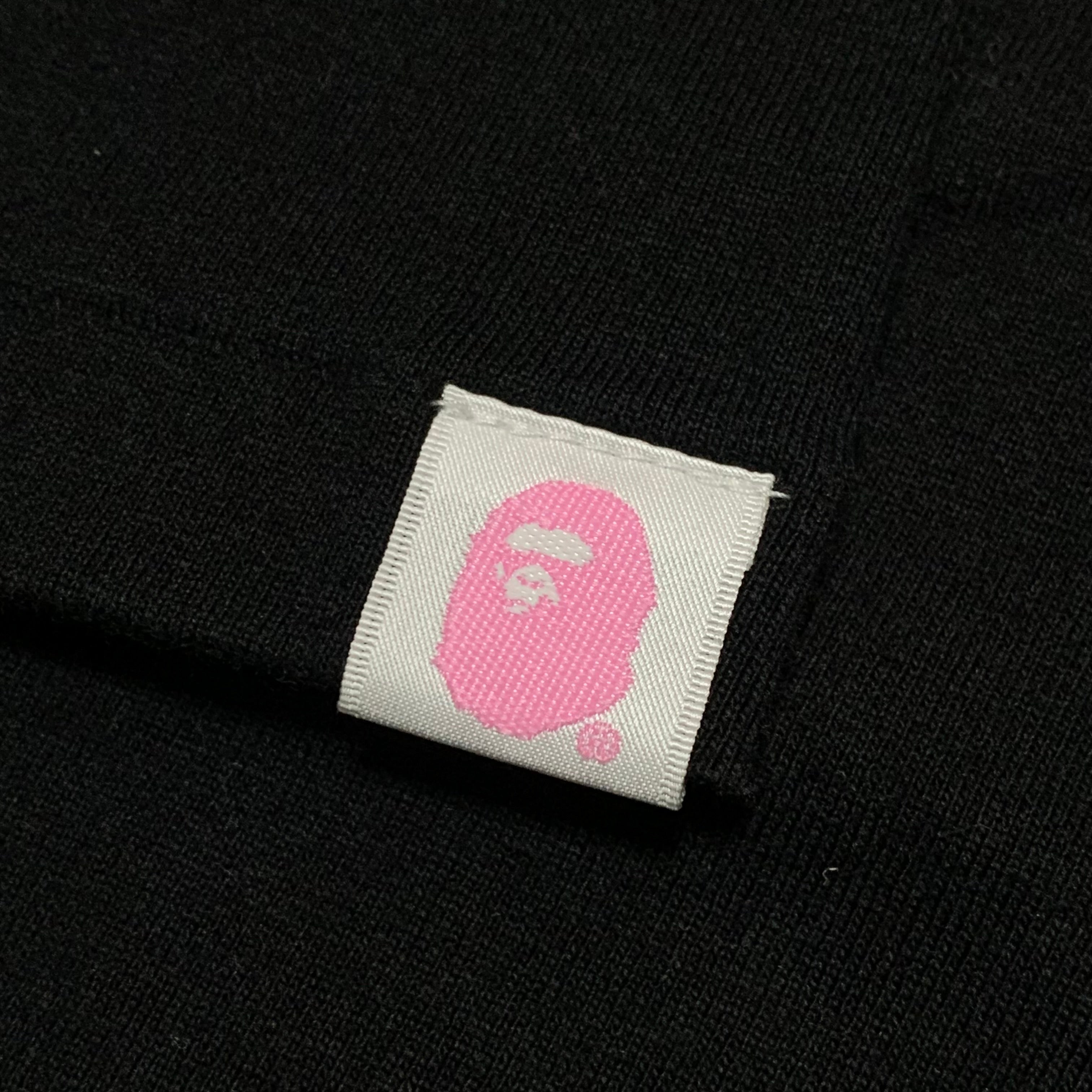 Bape Medium Anti Social Club Blue ABC Camo Black Tee A Bathing Ape 2017