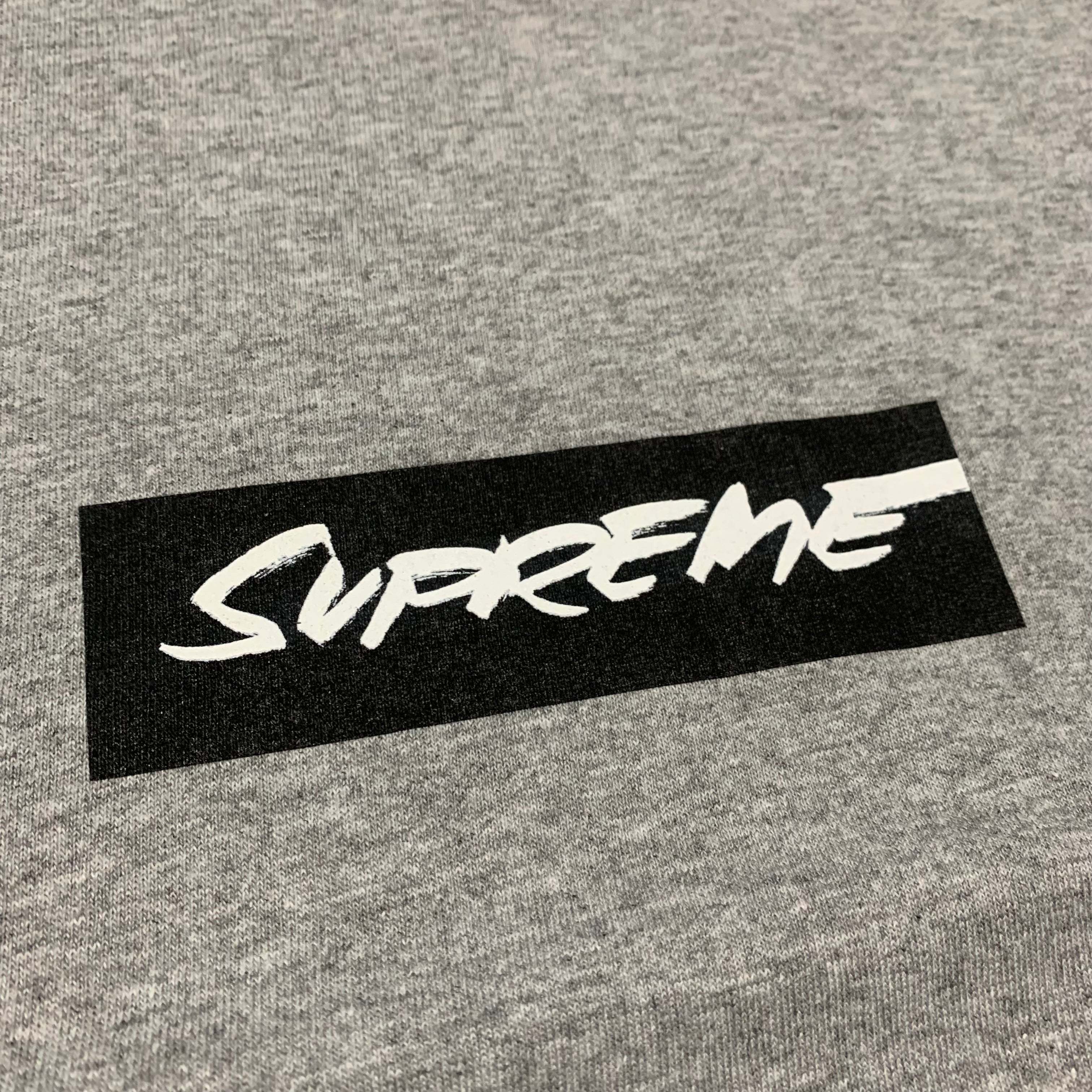 Supreme Medium Futura Box Logo Grey Tee 2024