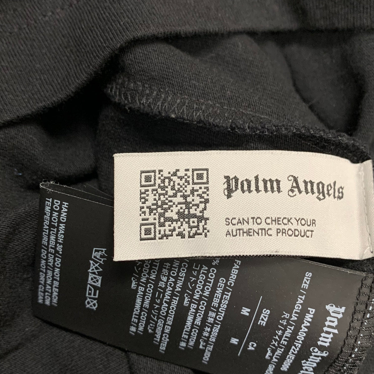 Palm Angels Medium Tee Banana Leopard Black T-Shirt