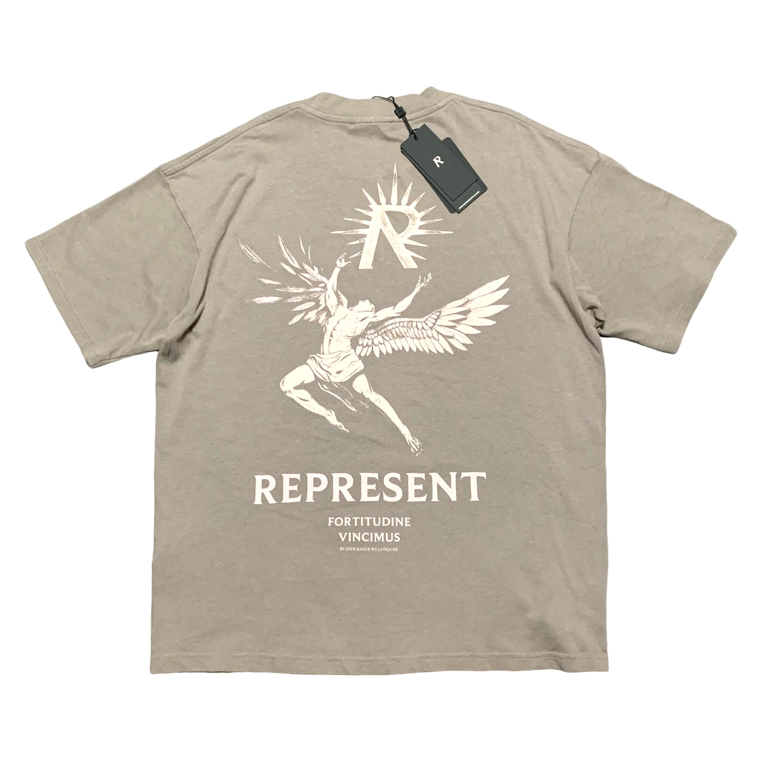 Represent Small Icarus Taupe Tee