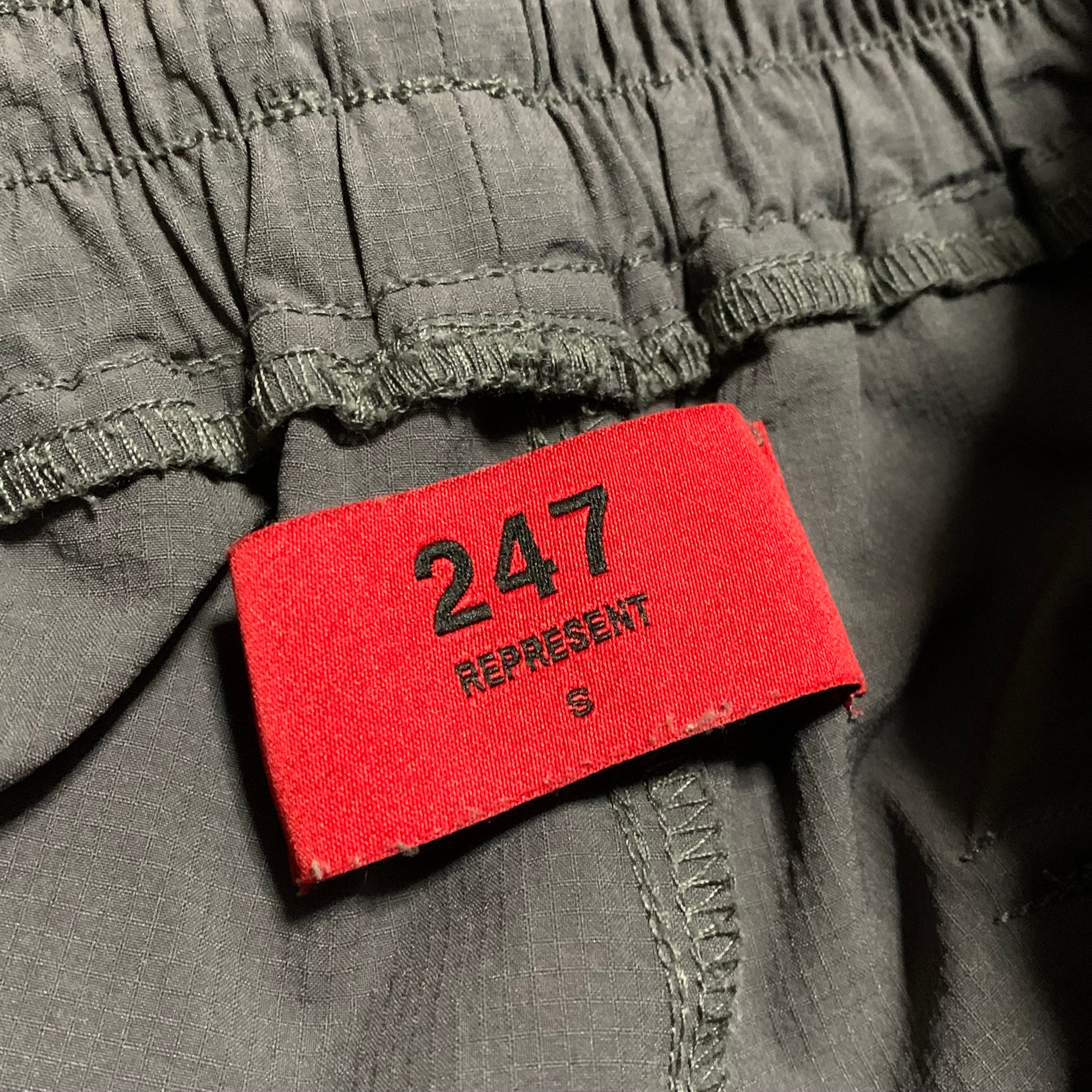 Represent Small 247 Pants Grey Track Pant Bottoms Cargos